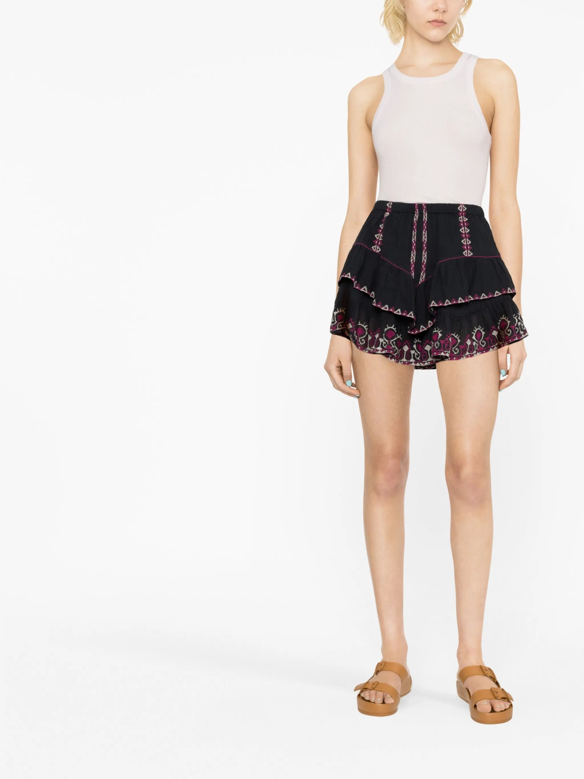 Jocadia embroidered mini skorts