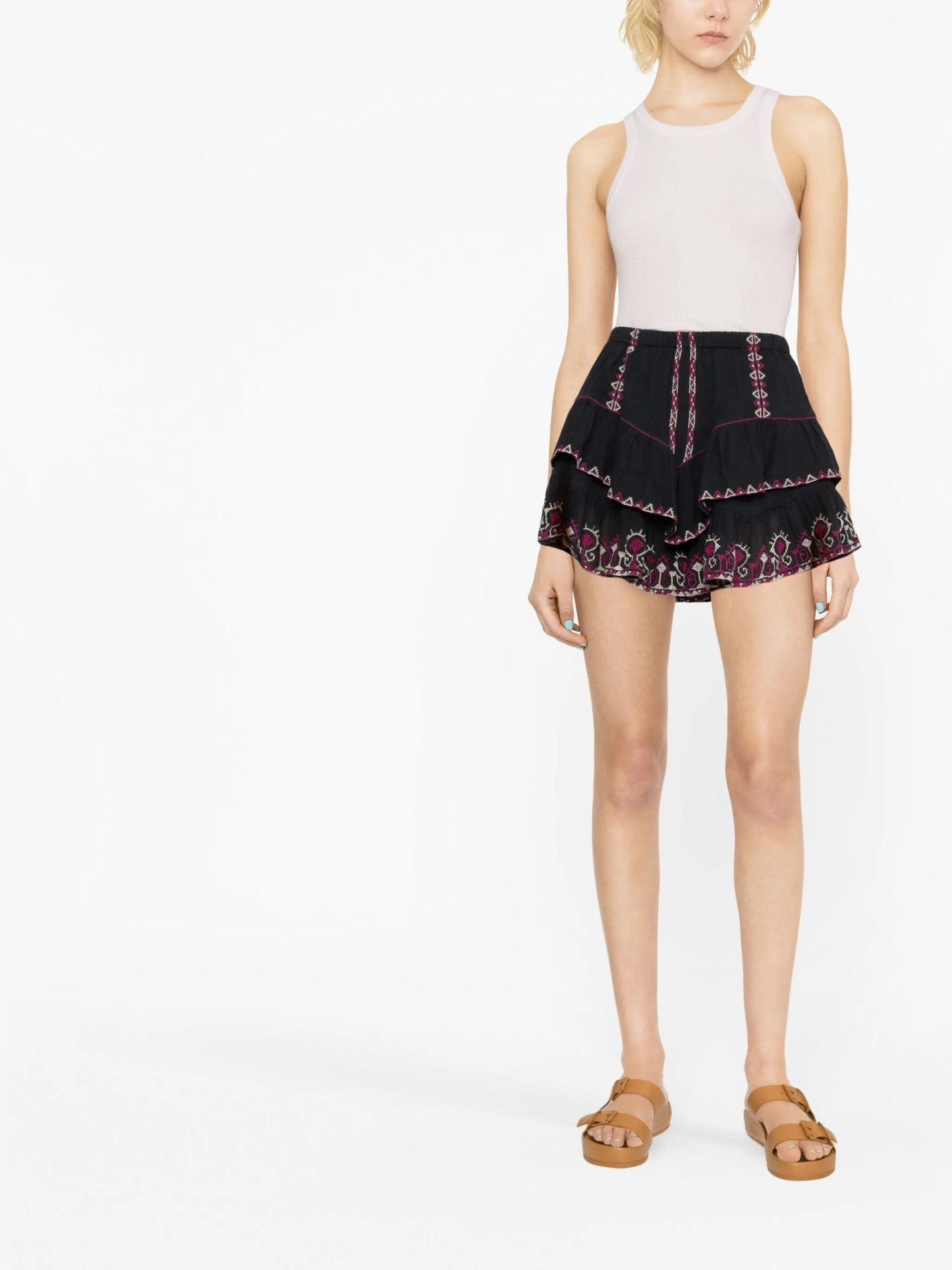 Jocadia embroidered mini skorts