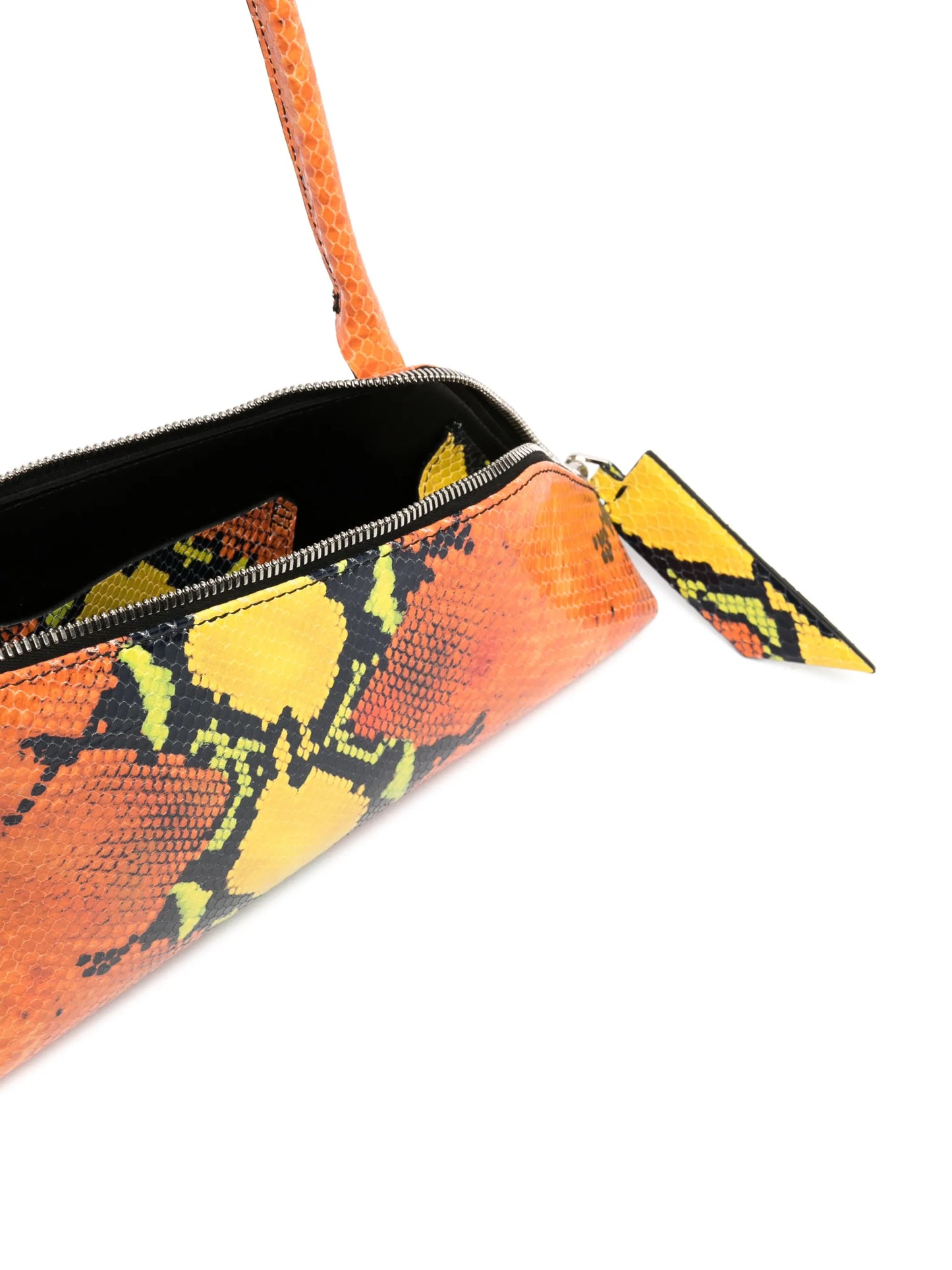 Sunrise python-print shoulder bag