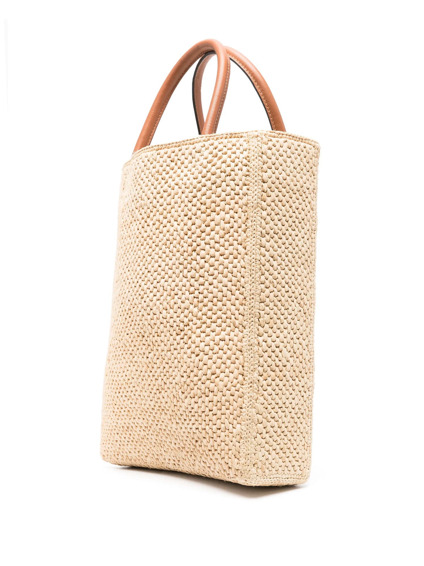 A4 raffia tote bag