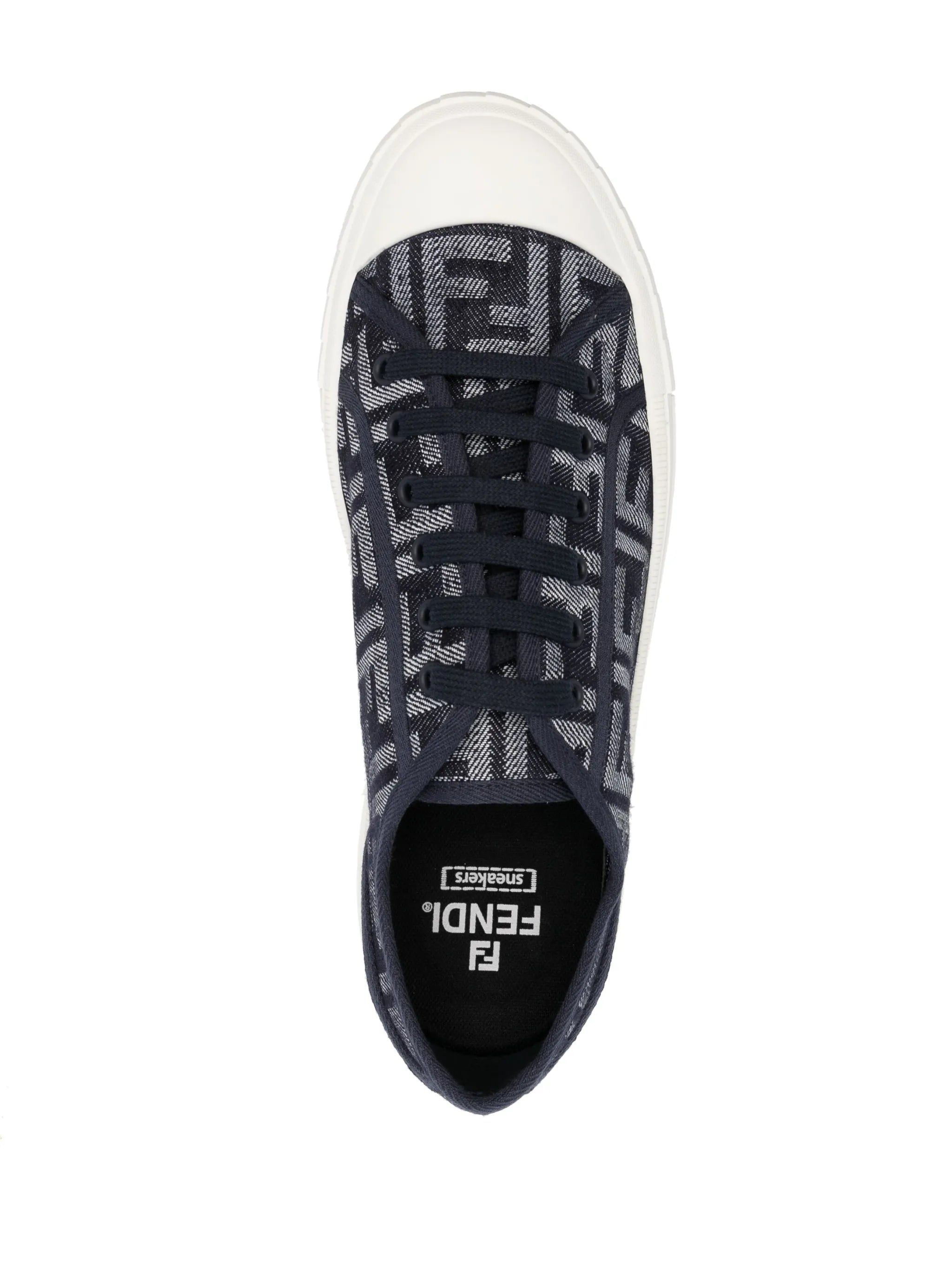 Domino monogram sneakers