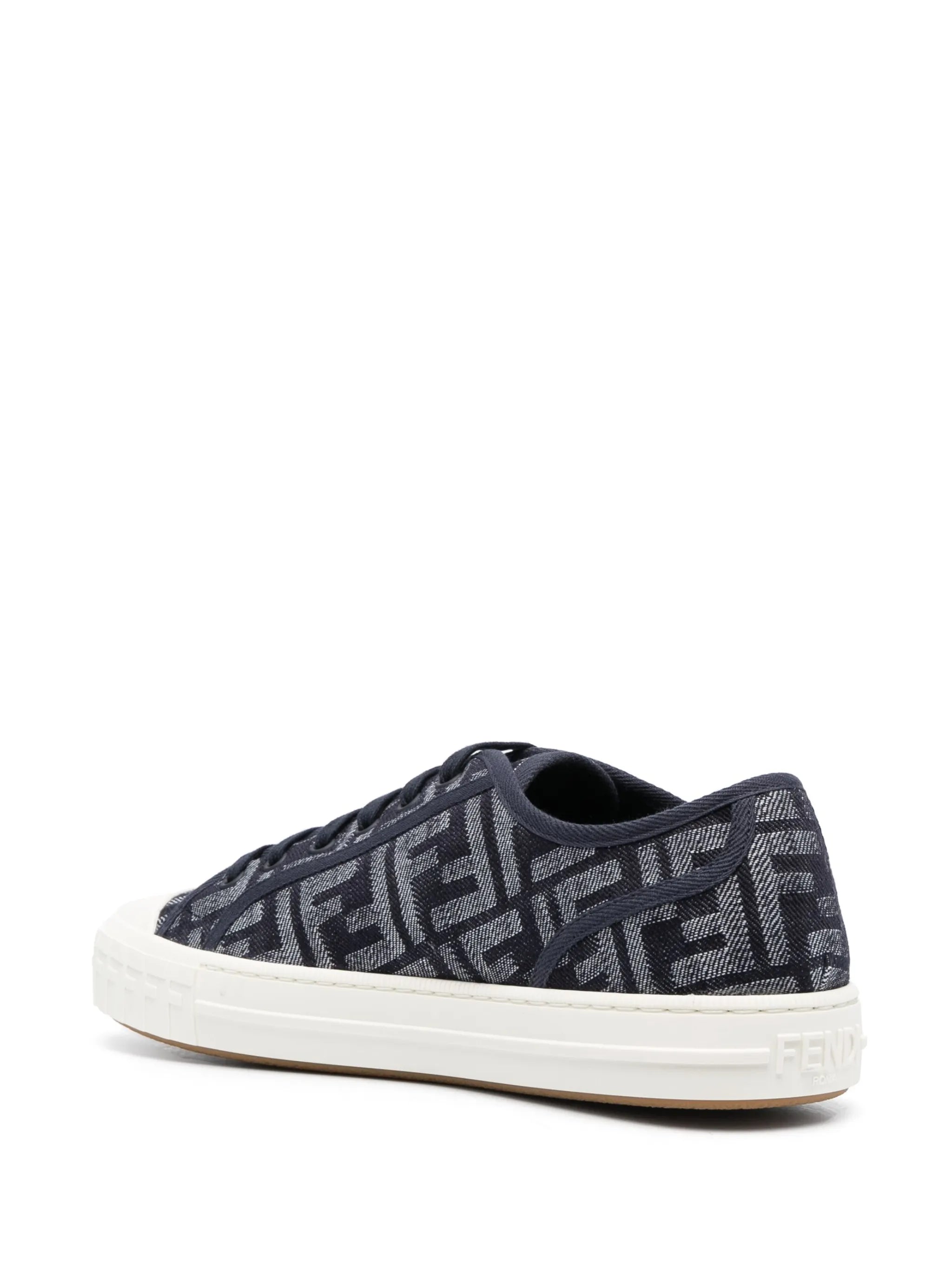 Domino monogram sneakers