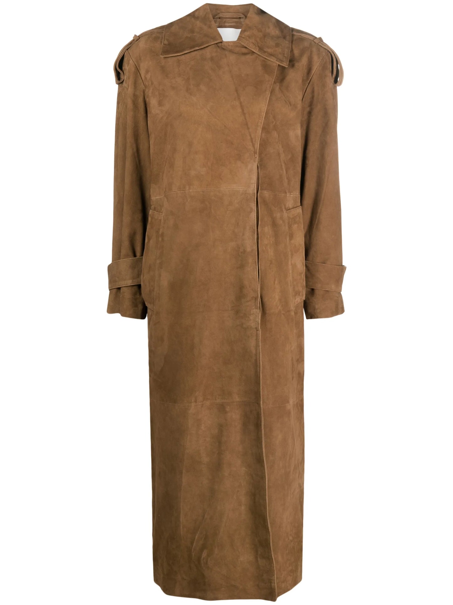 leather trench coat