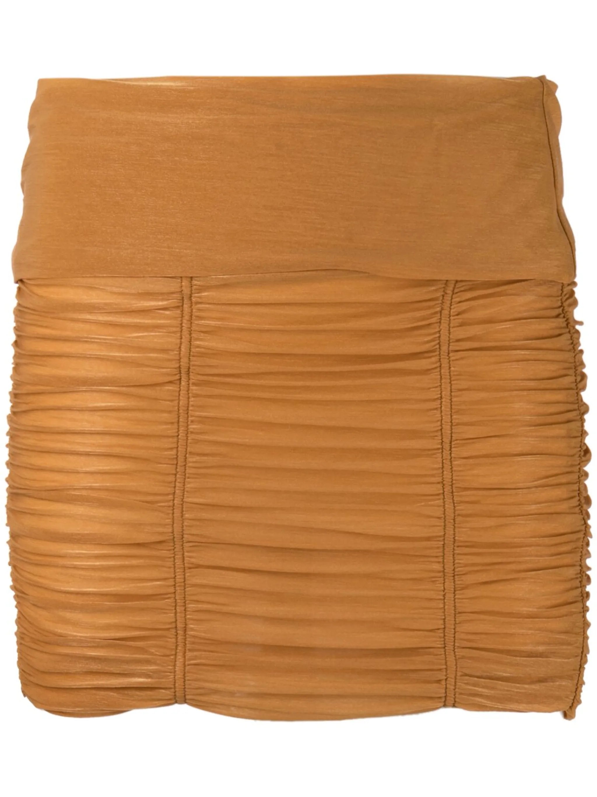 Ocilia ruched miniskirt