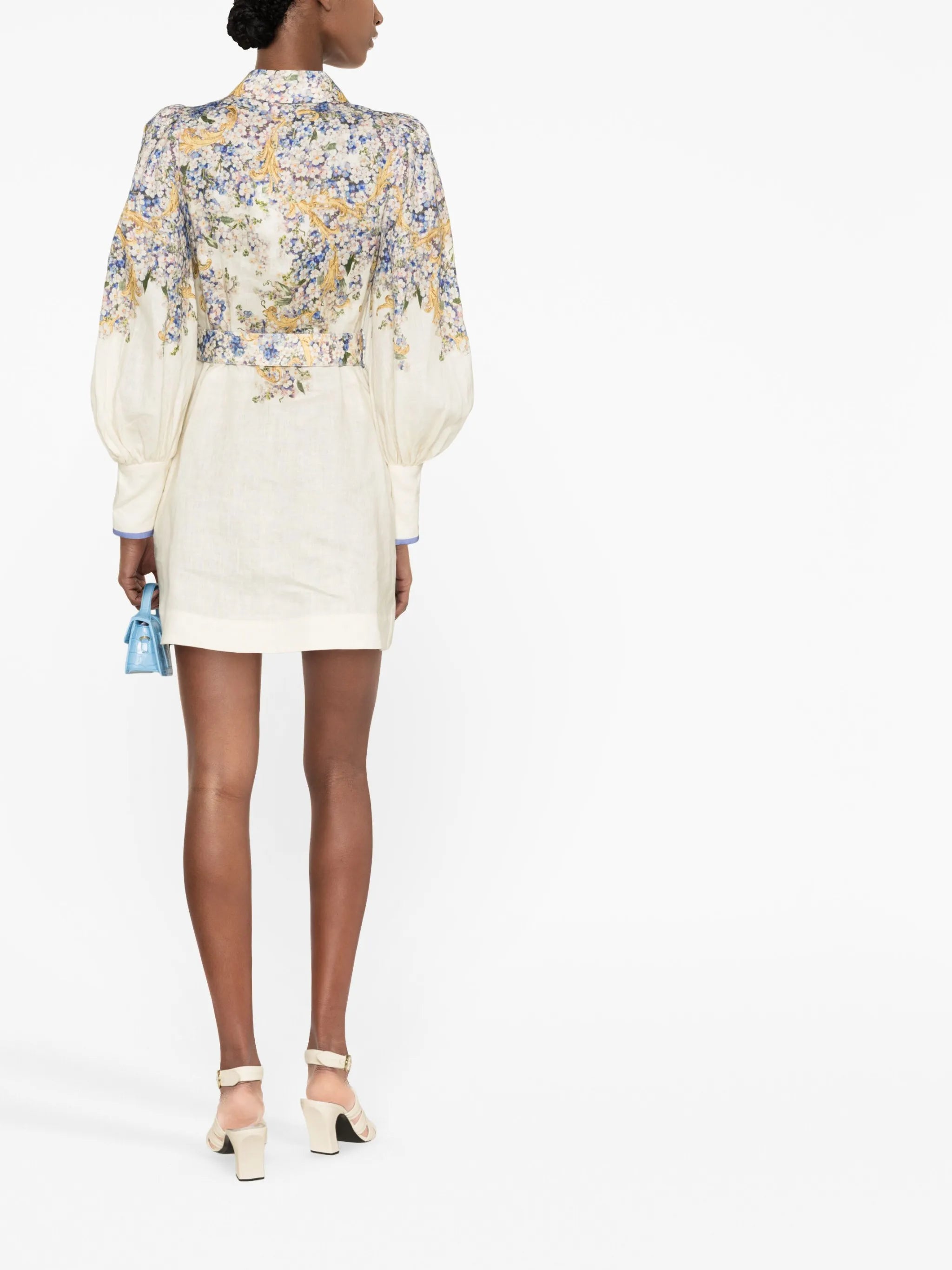 Tama floral-print minidress