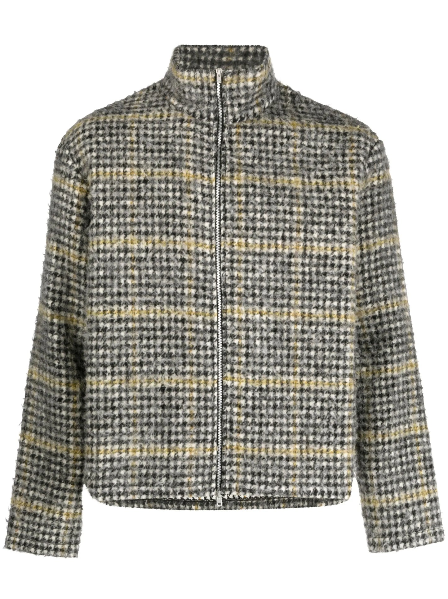 Shrunken houndstooth jacket