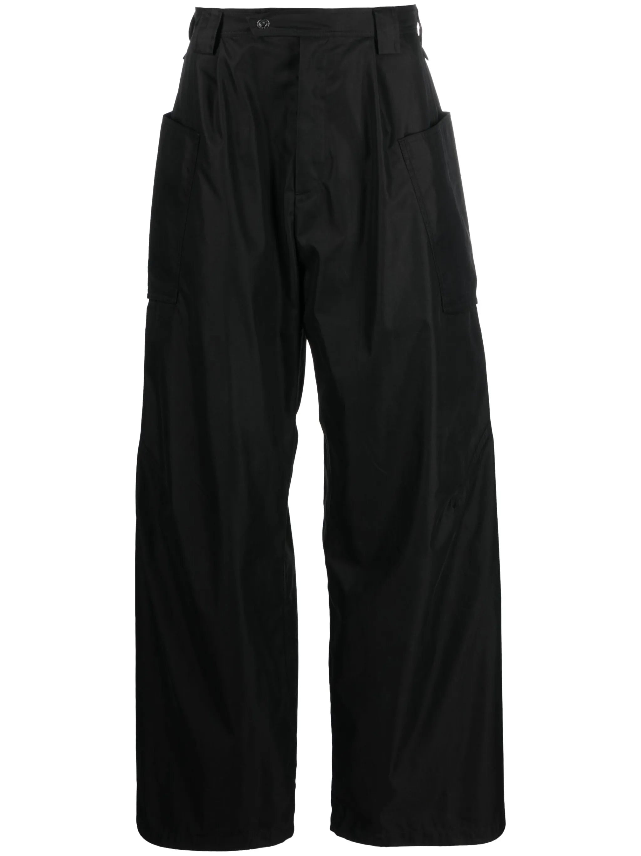 Meno wide-leg cotton trousers