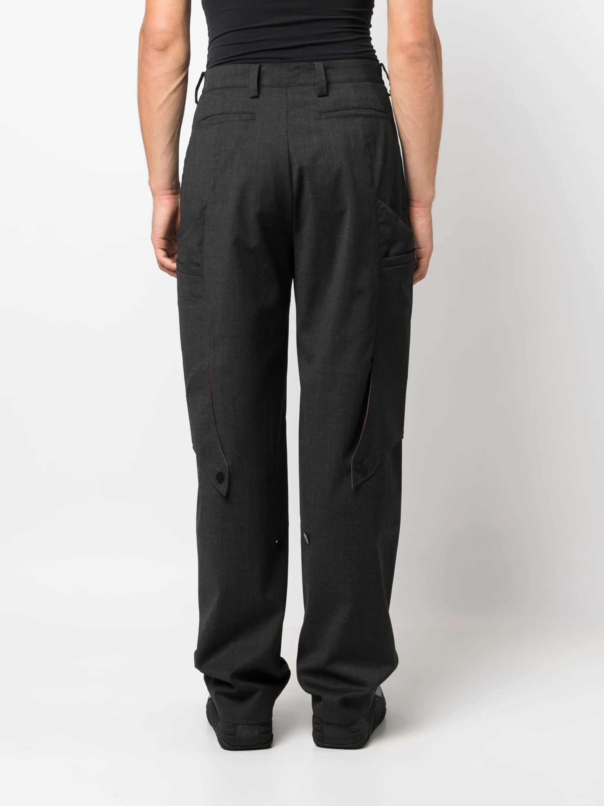 Megara straight-leg trousers
