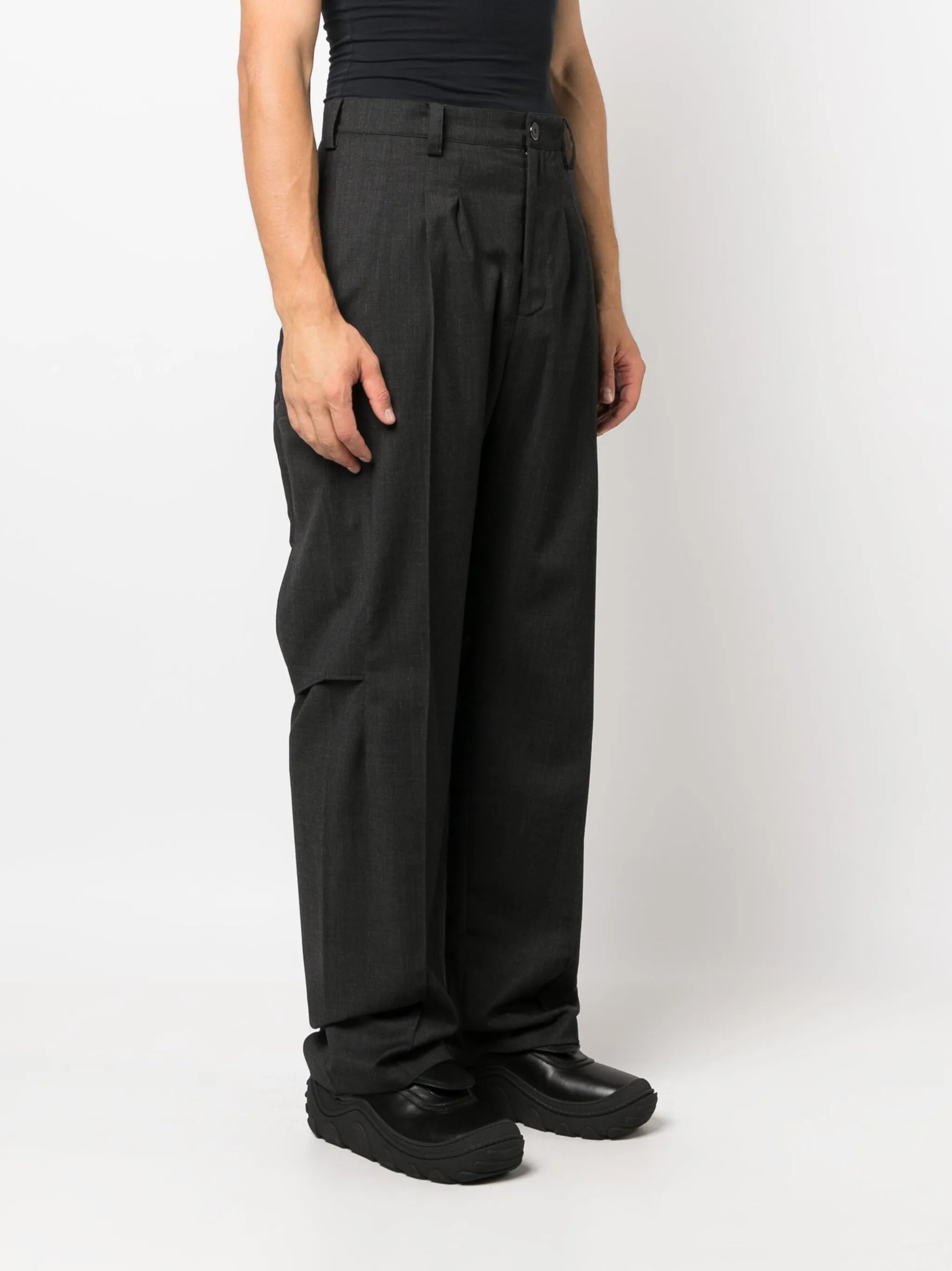 Megara straight-leg trousers