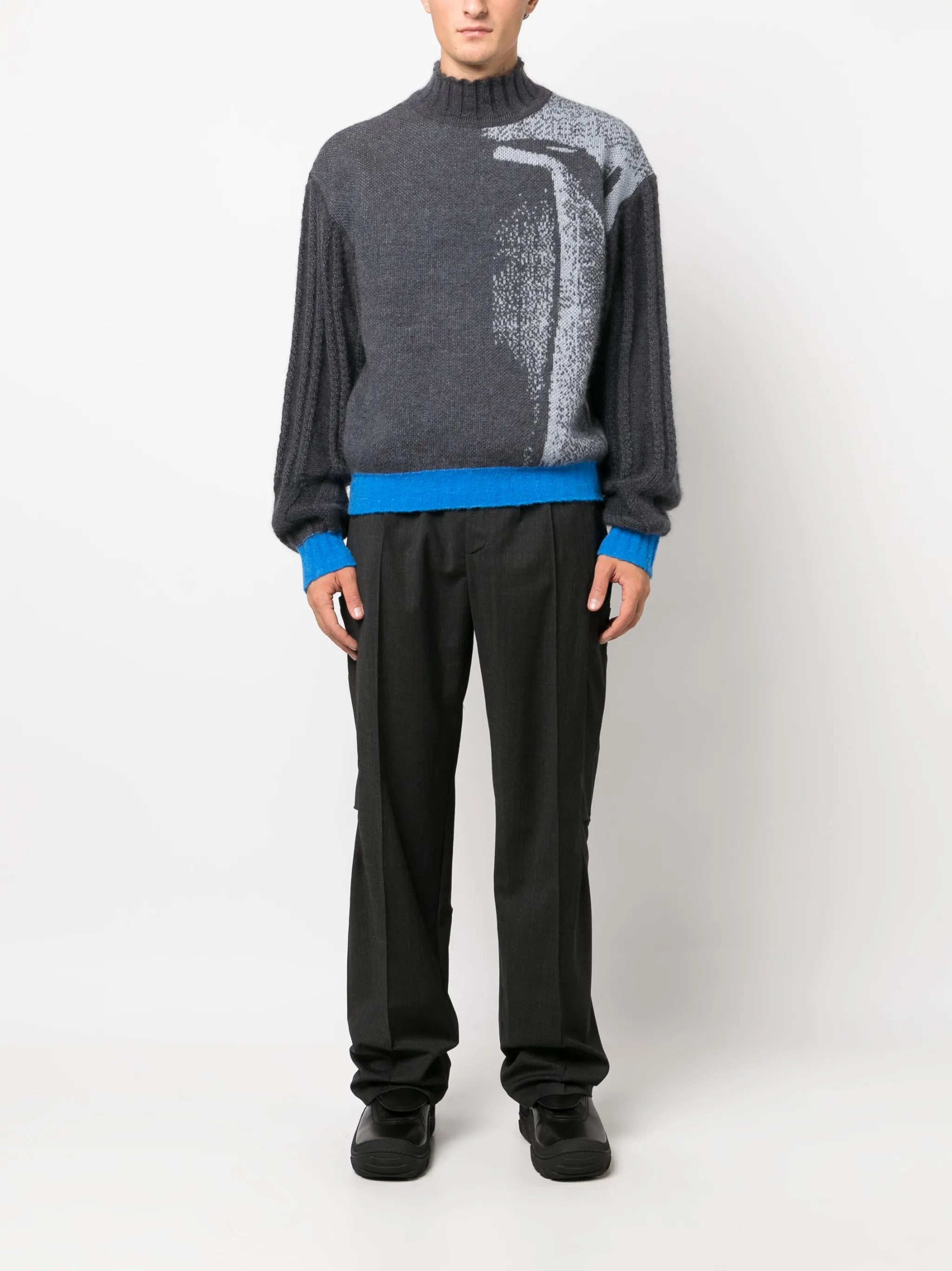 Megara straight-leg trousers