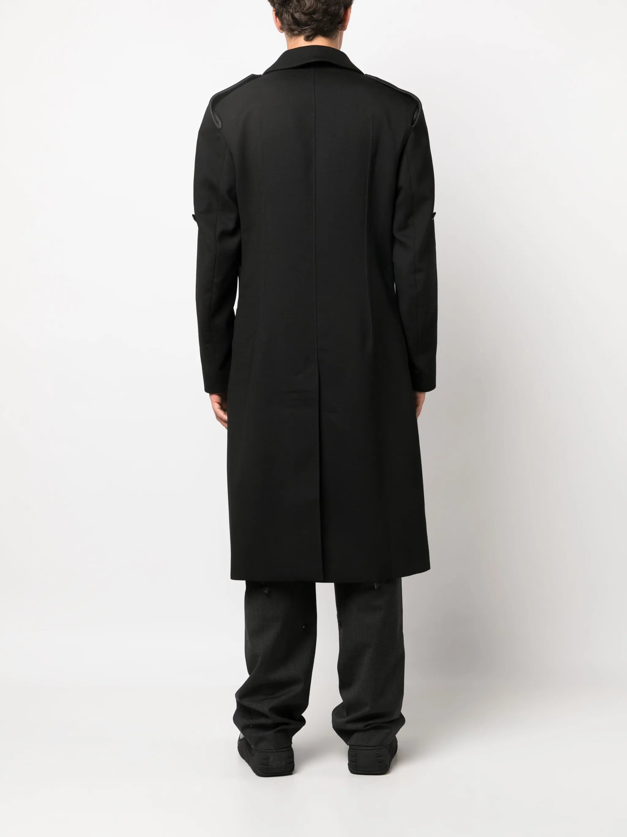 Critias double-breasted midi coat