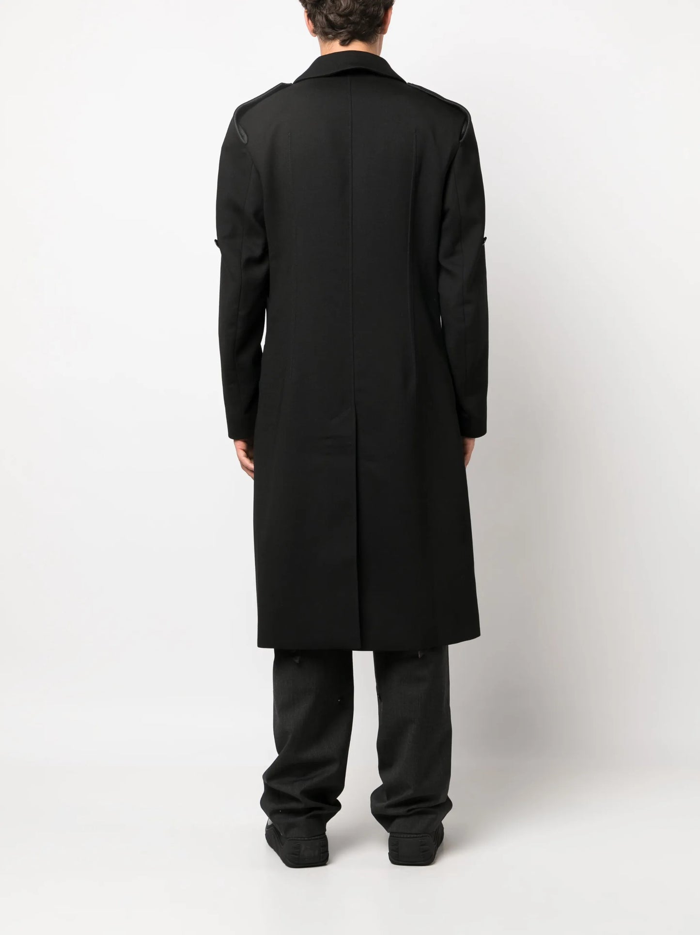 Critias double-breasted midi coat