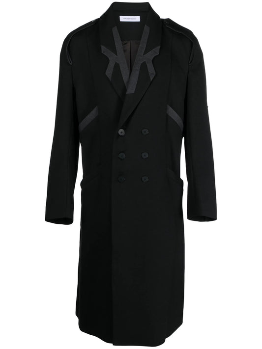 Critias double-breasted midi coat