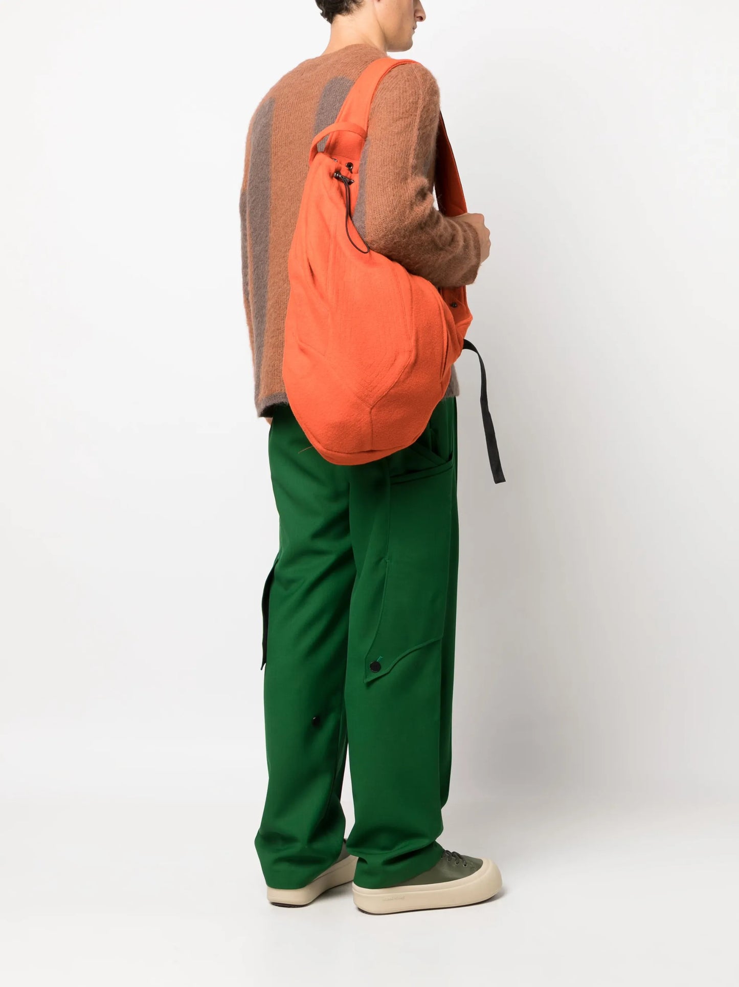 Solo wool crossbody bag