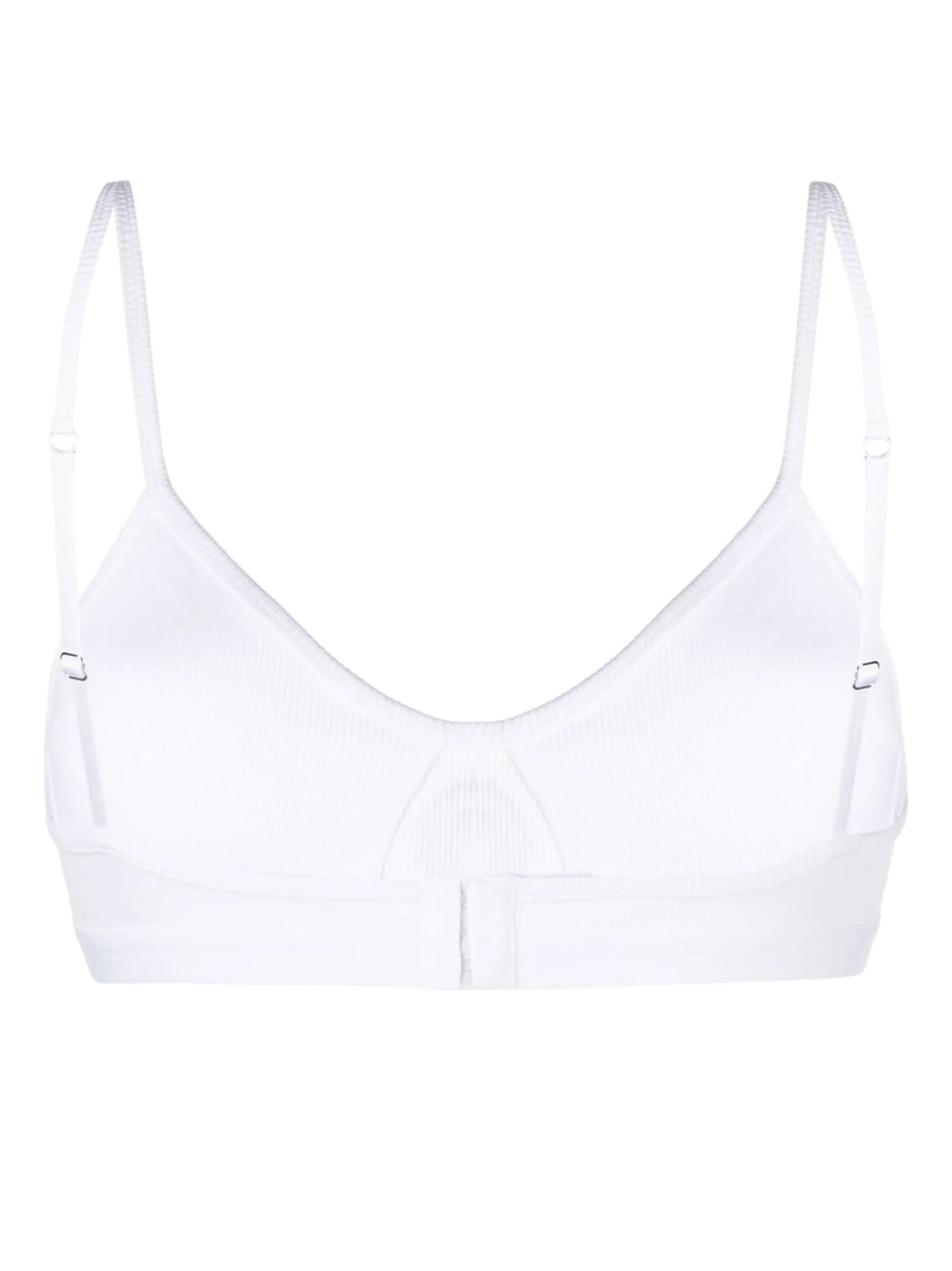 Crescent Moon-embroidered bra