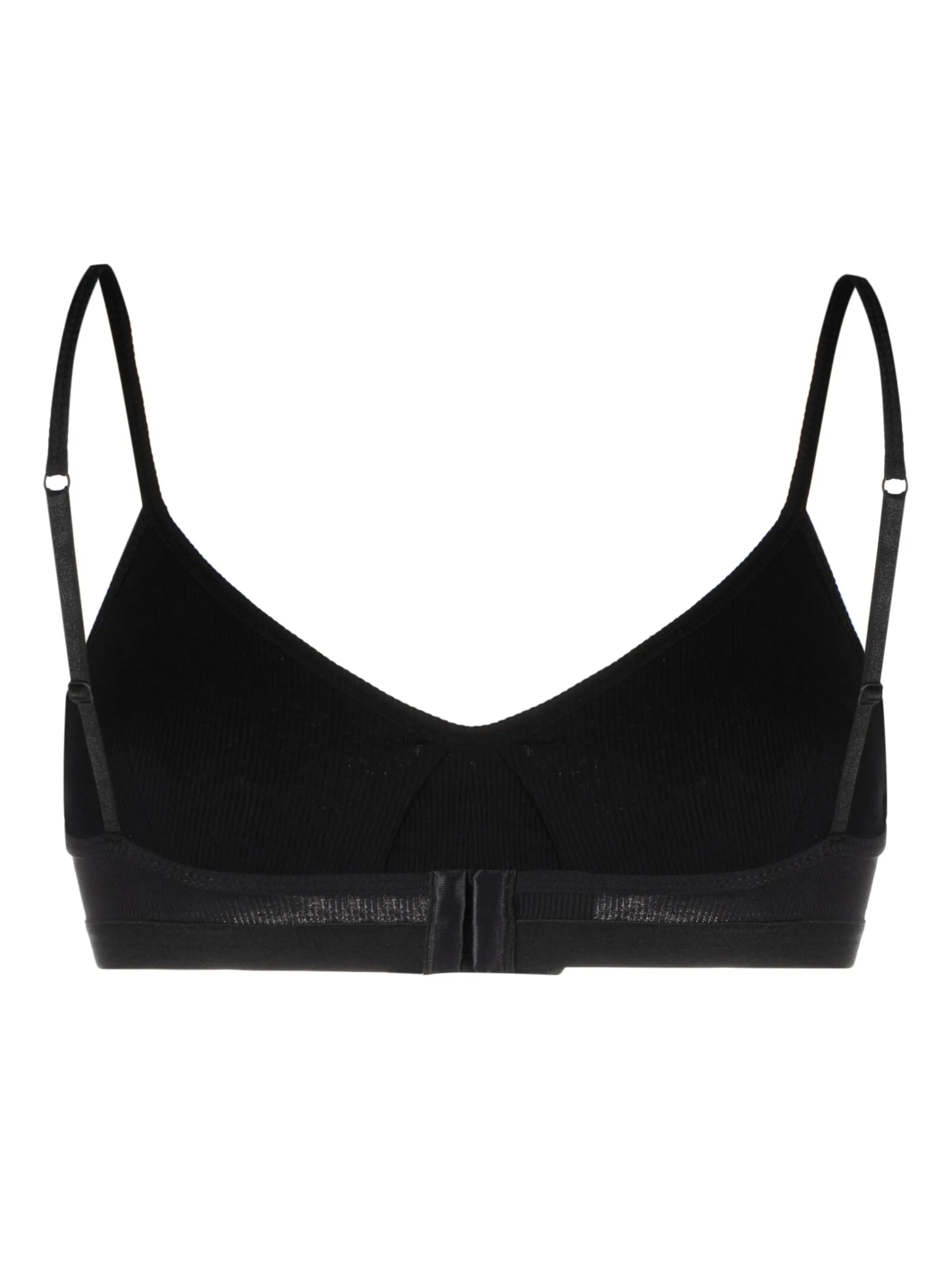 Crescent Moon-embroidered bra