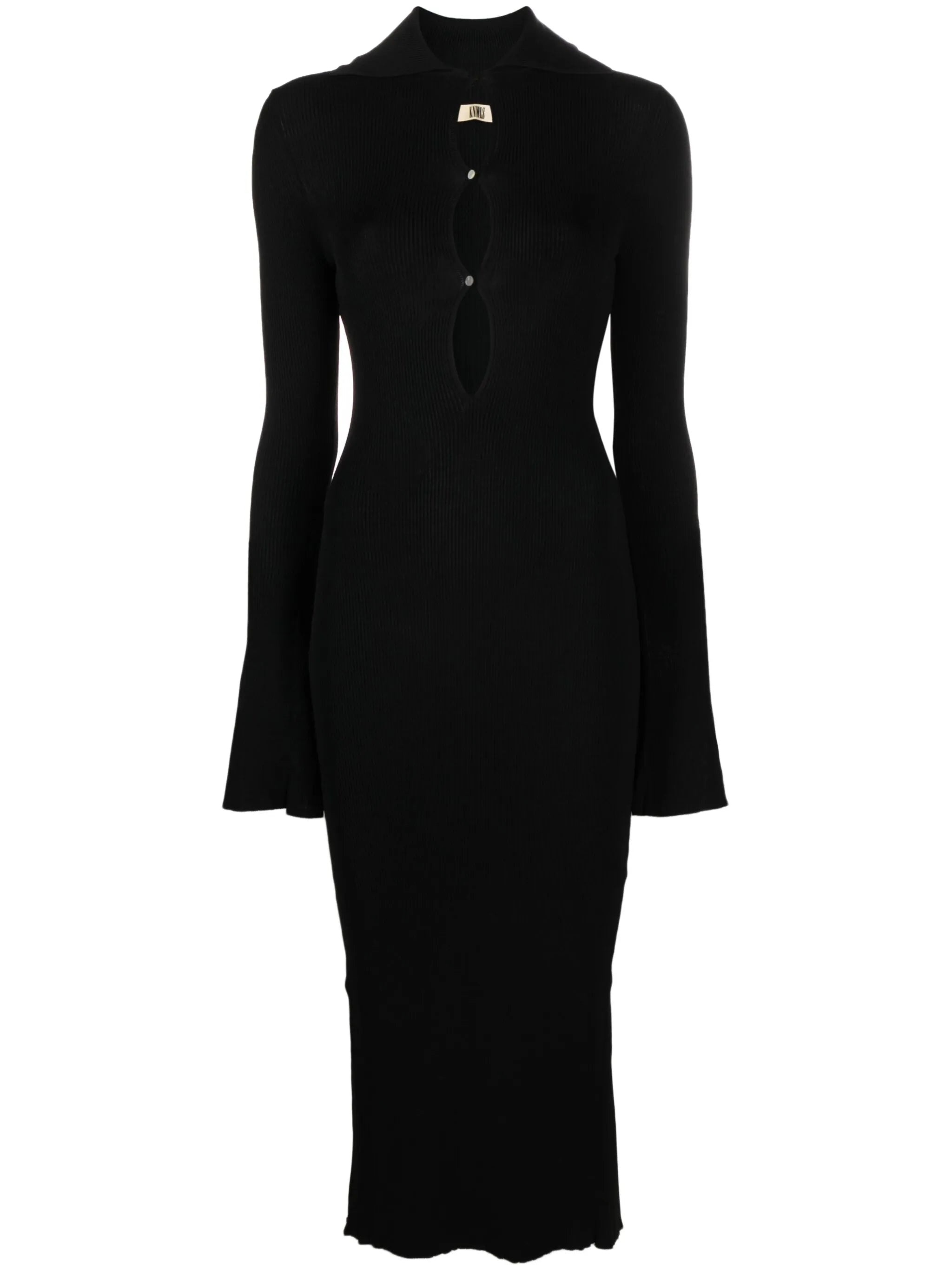 Slither cut-out midi dress