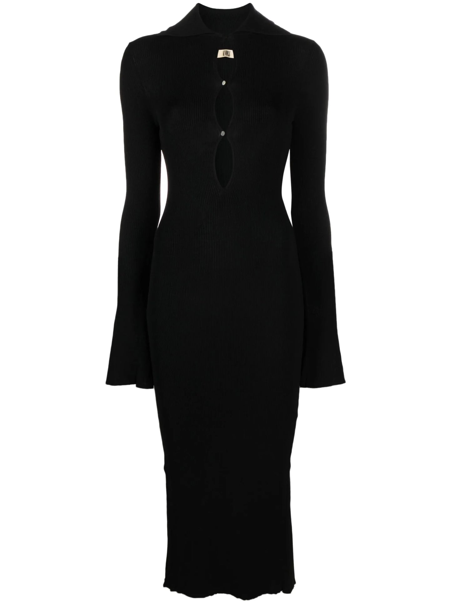 Slither cut-out midi dress