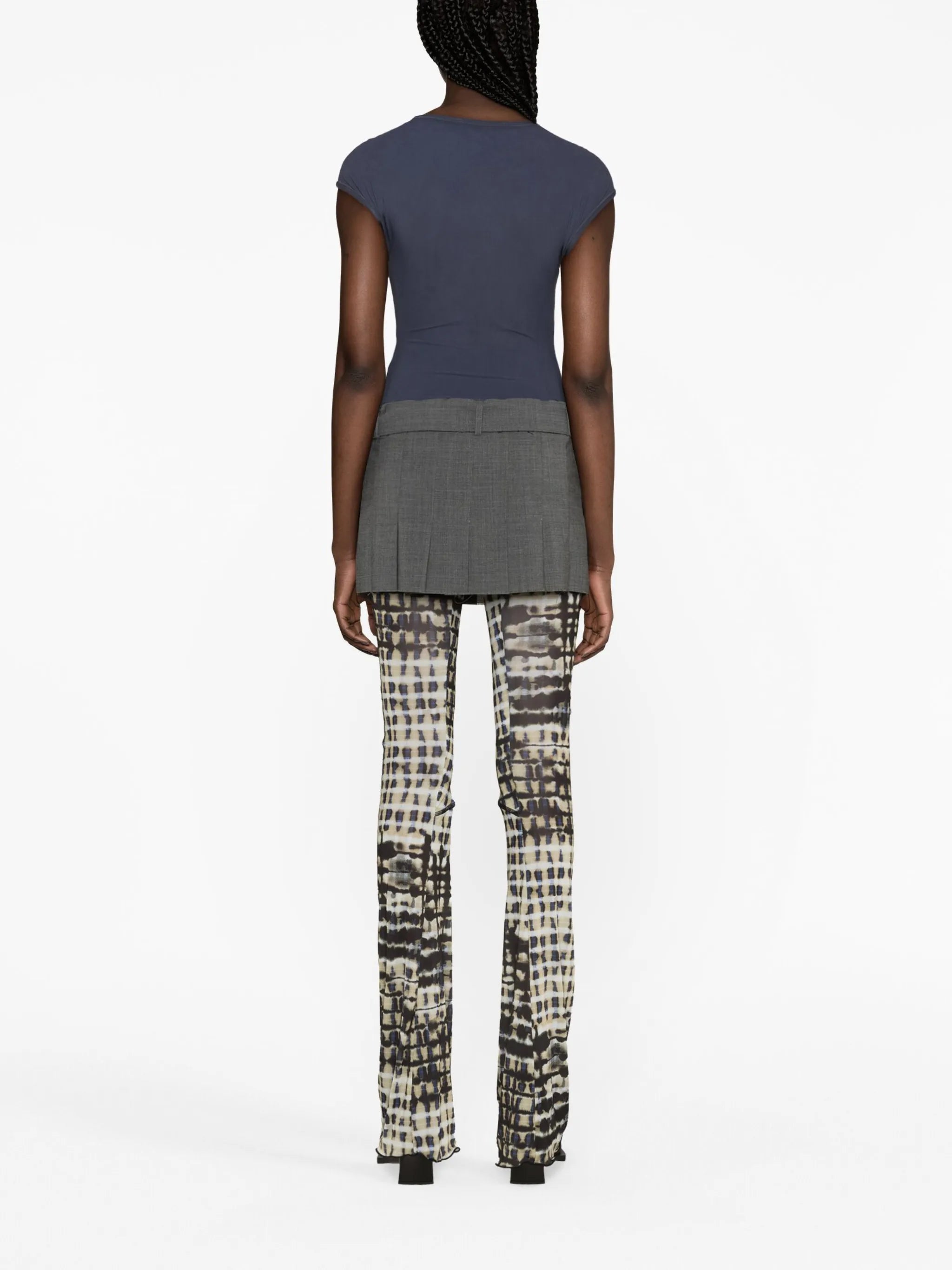 Halcyon plaid-check print leggings