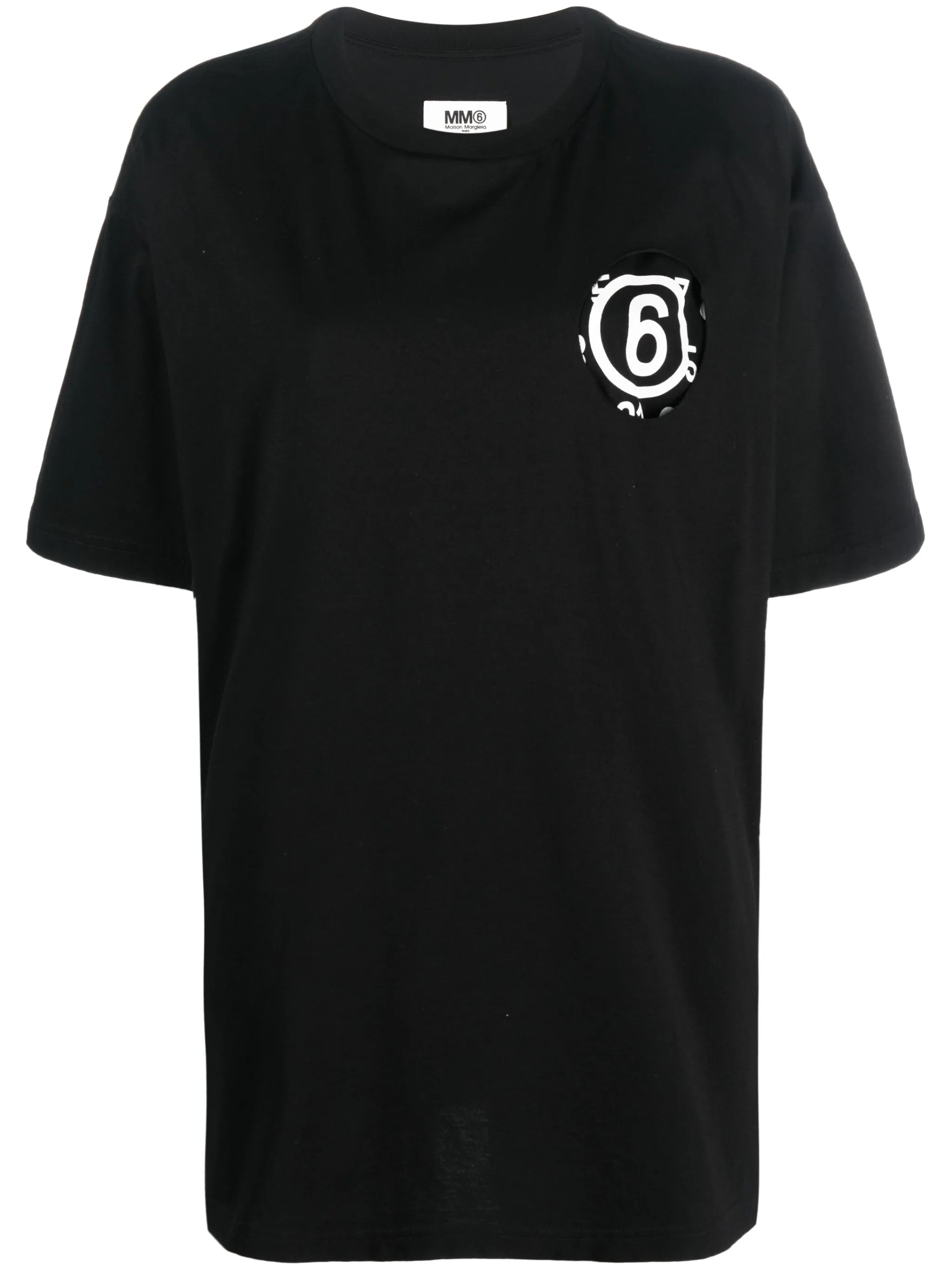 Numerical logo-print T-shirt
