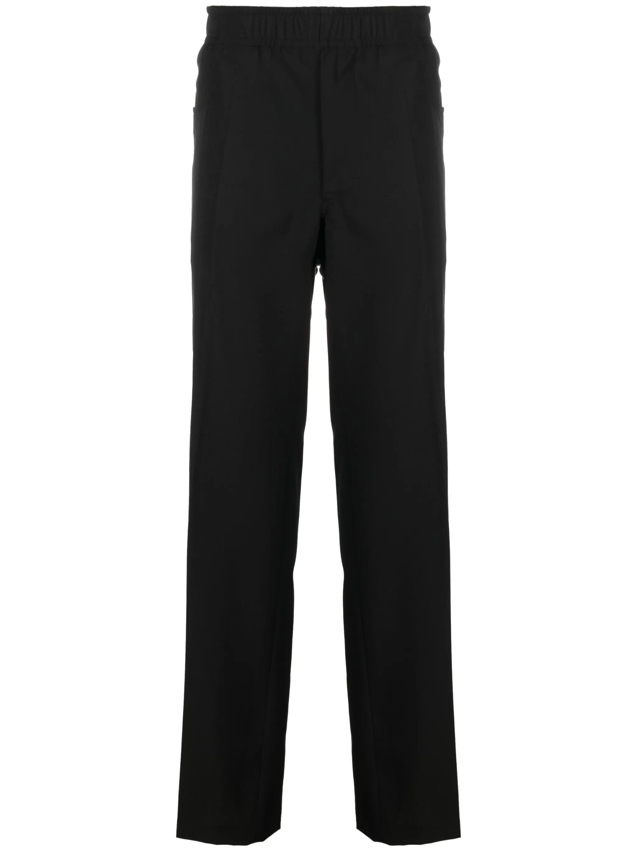 side-zip detailing trousers