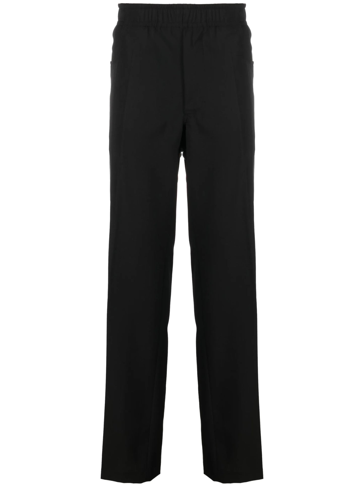 side-zip detailing trousers