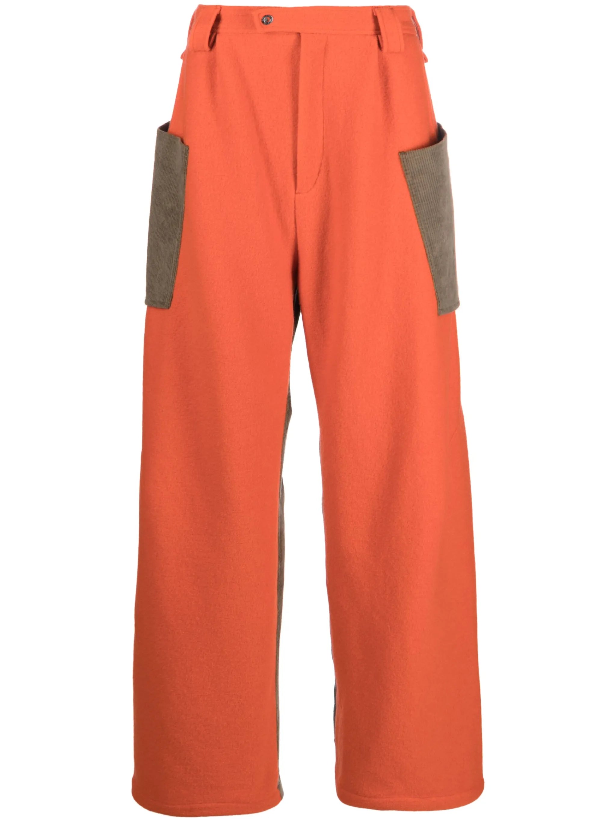 Meno panelled wide-leg trousers