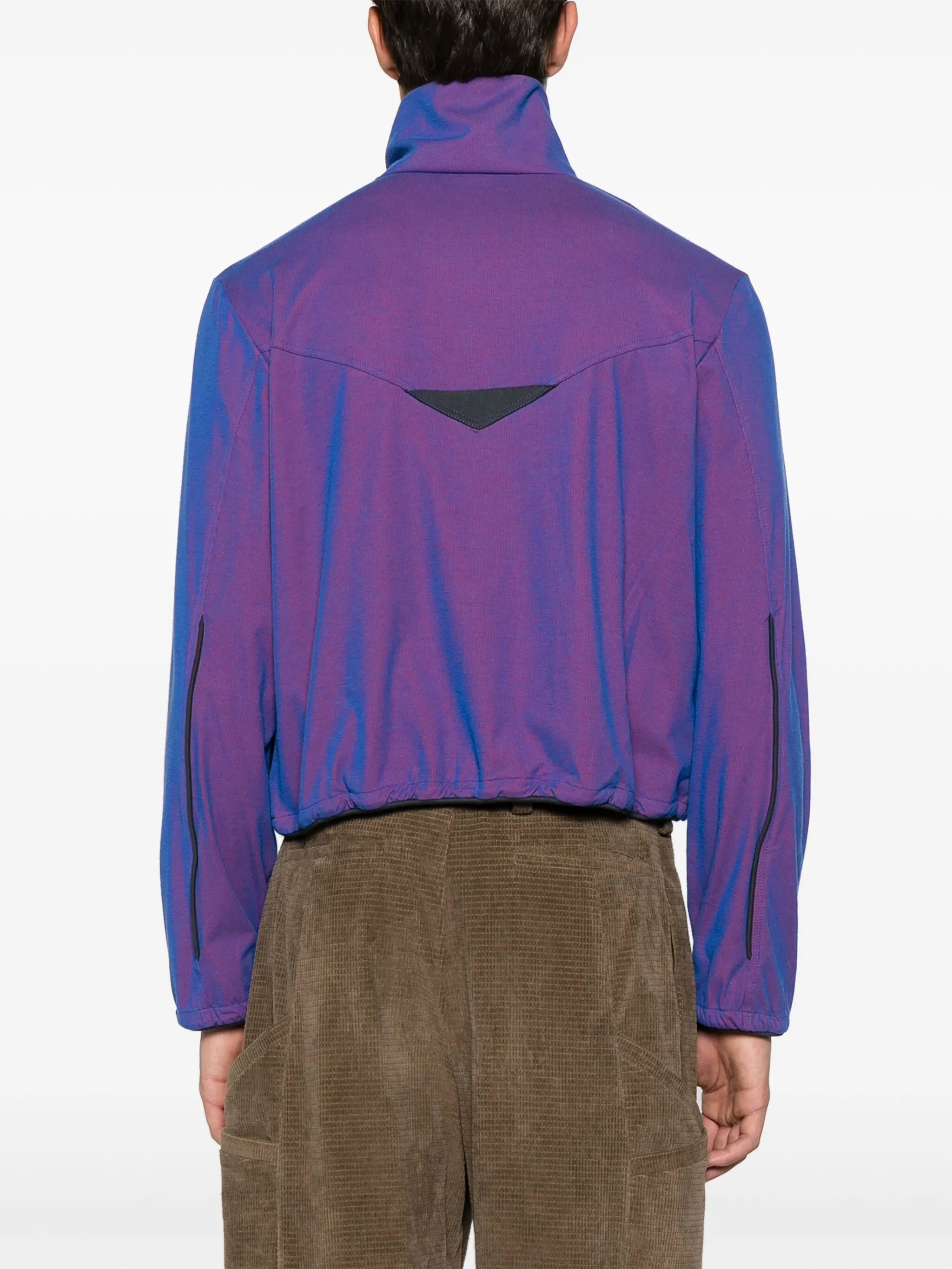 Agathon iridescent jersey sweatshirt