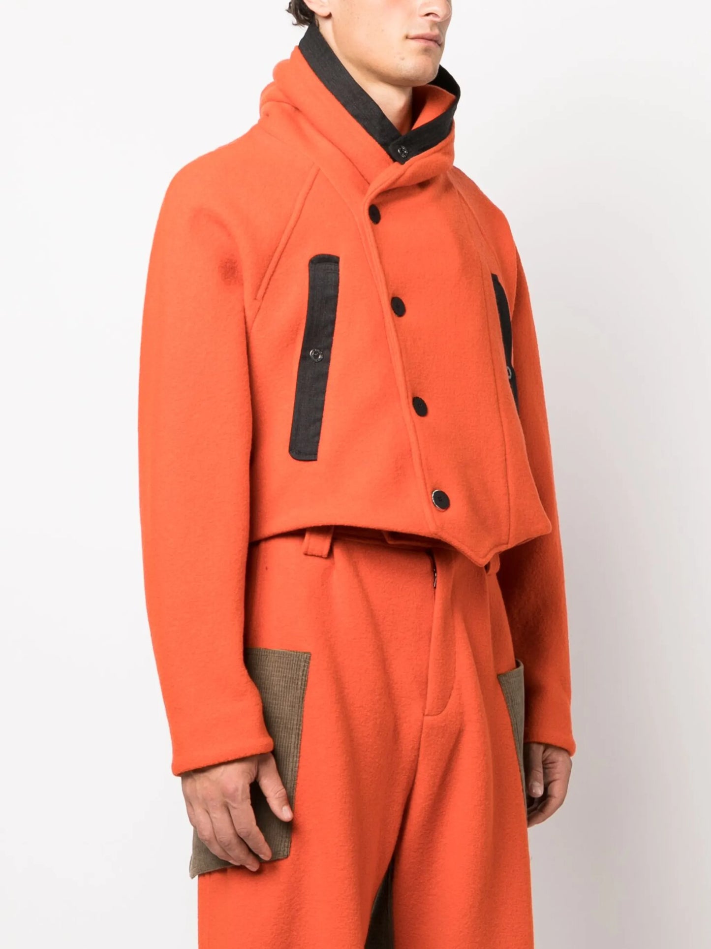 Remus cropped hooded jacket