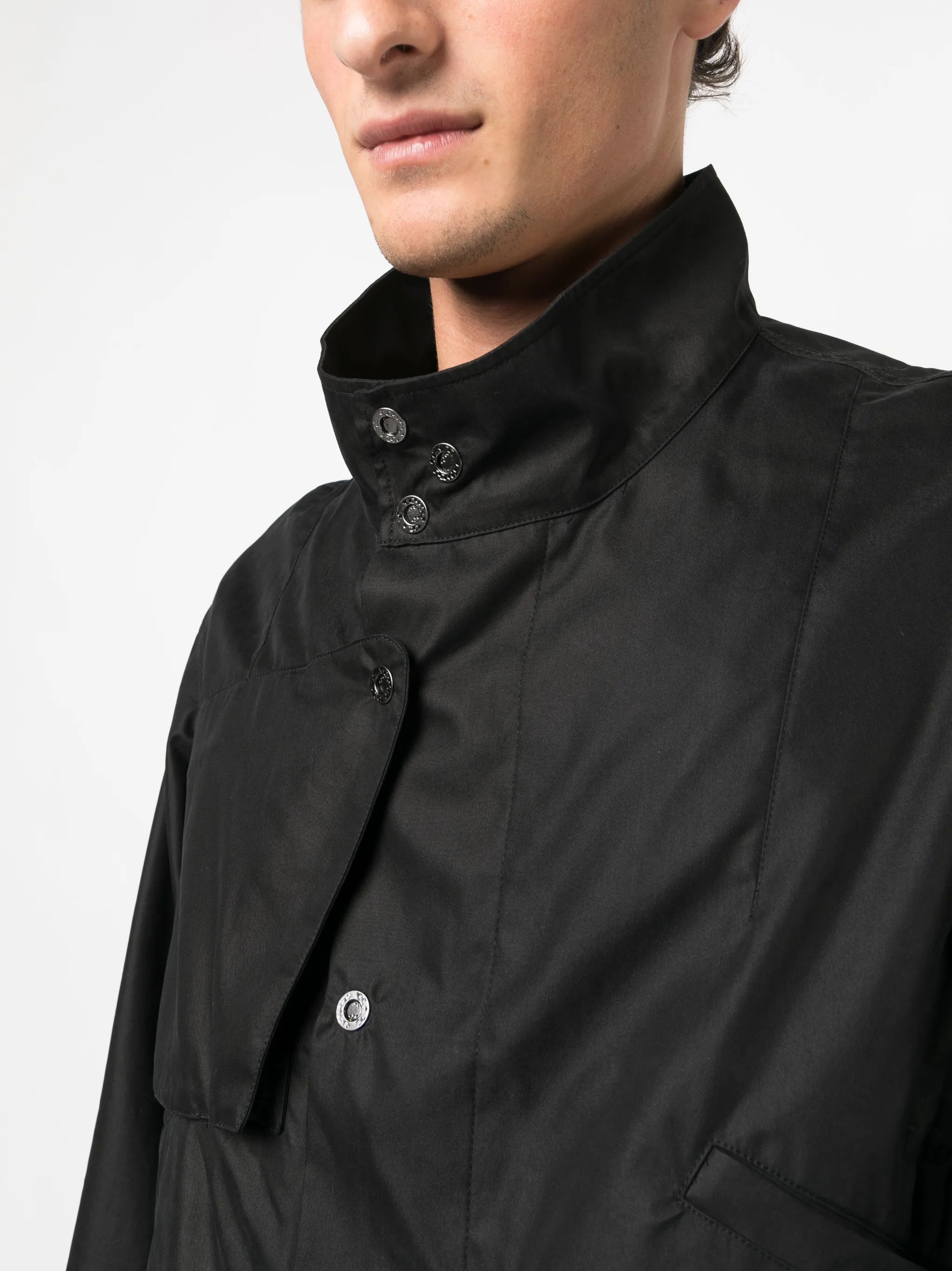 Meno cropped lightweight jacket