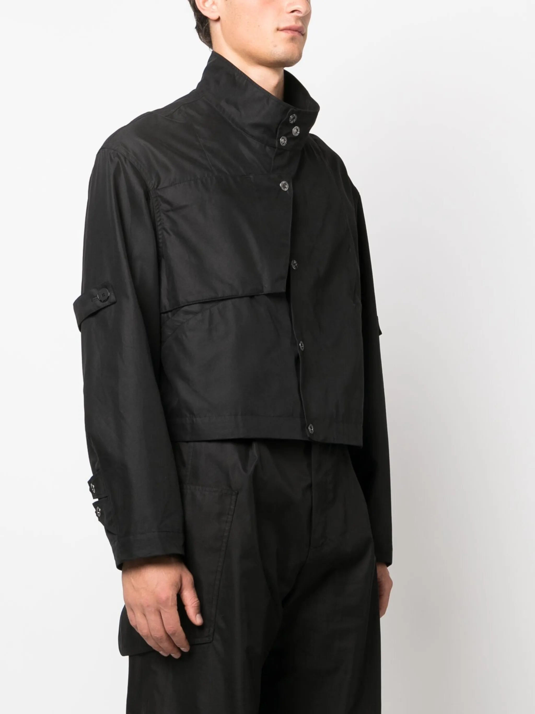 Meno cropped lightweight jacket