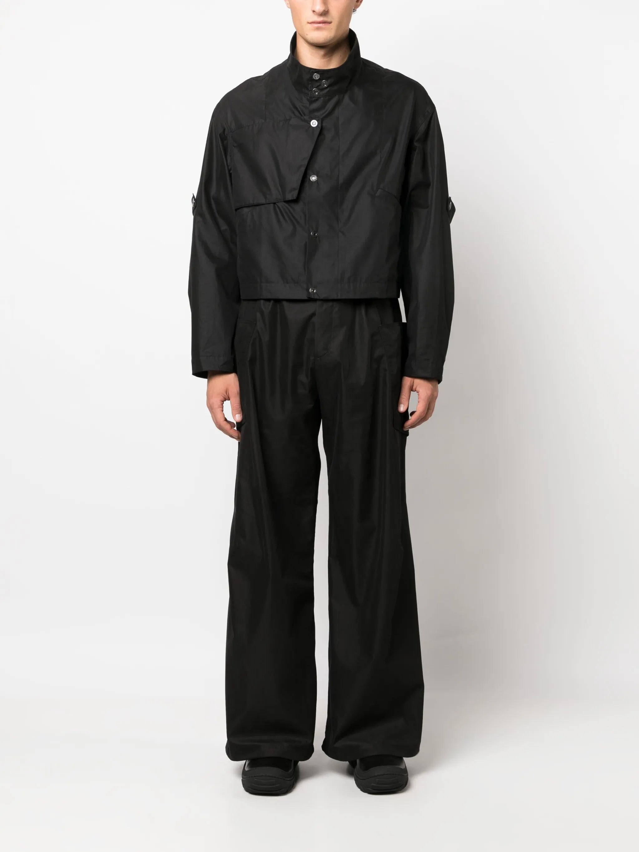 Meno cropped lightweight jacket