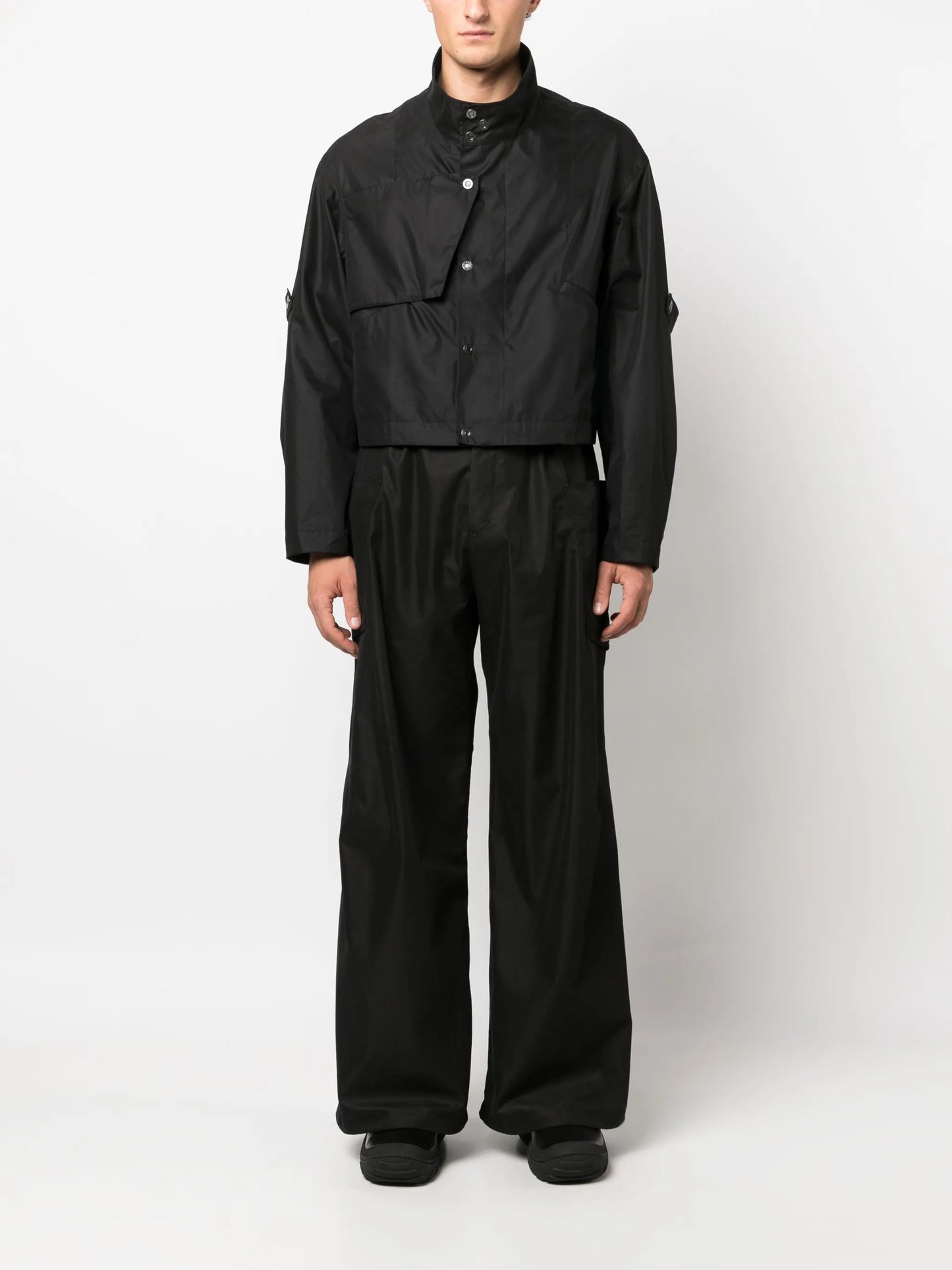 Meno cropped lightweight jacket