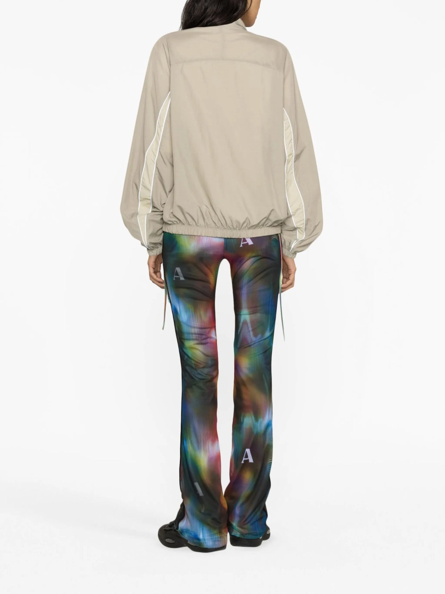 Vector Blocked panelled track jacket