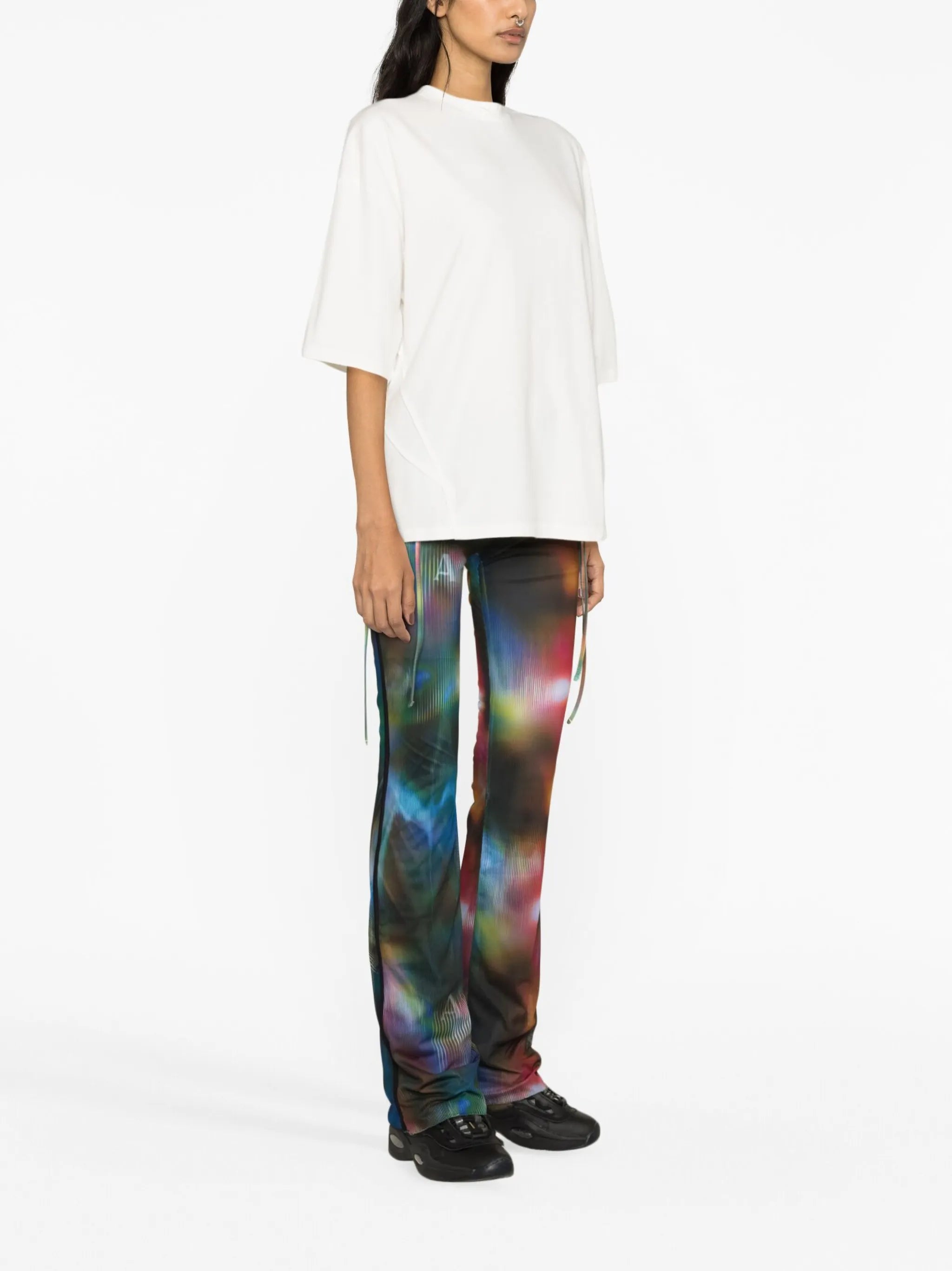 crew-neck cotton T-shirt