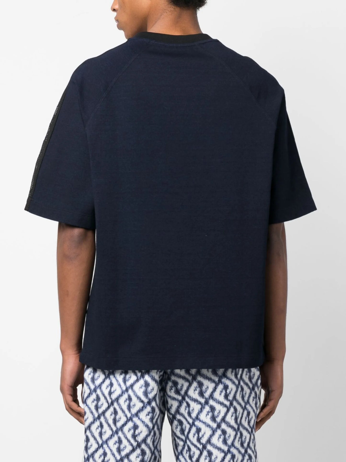 oversized monogram-band T-shirt