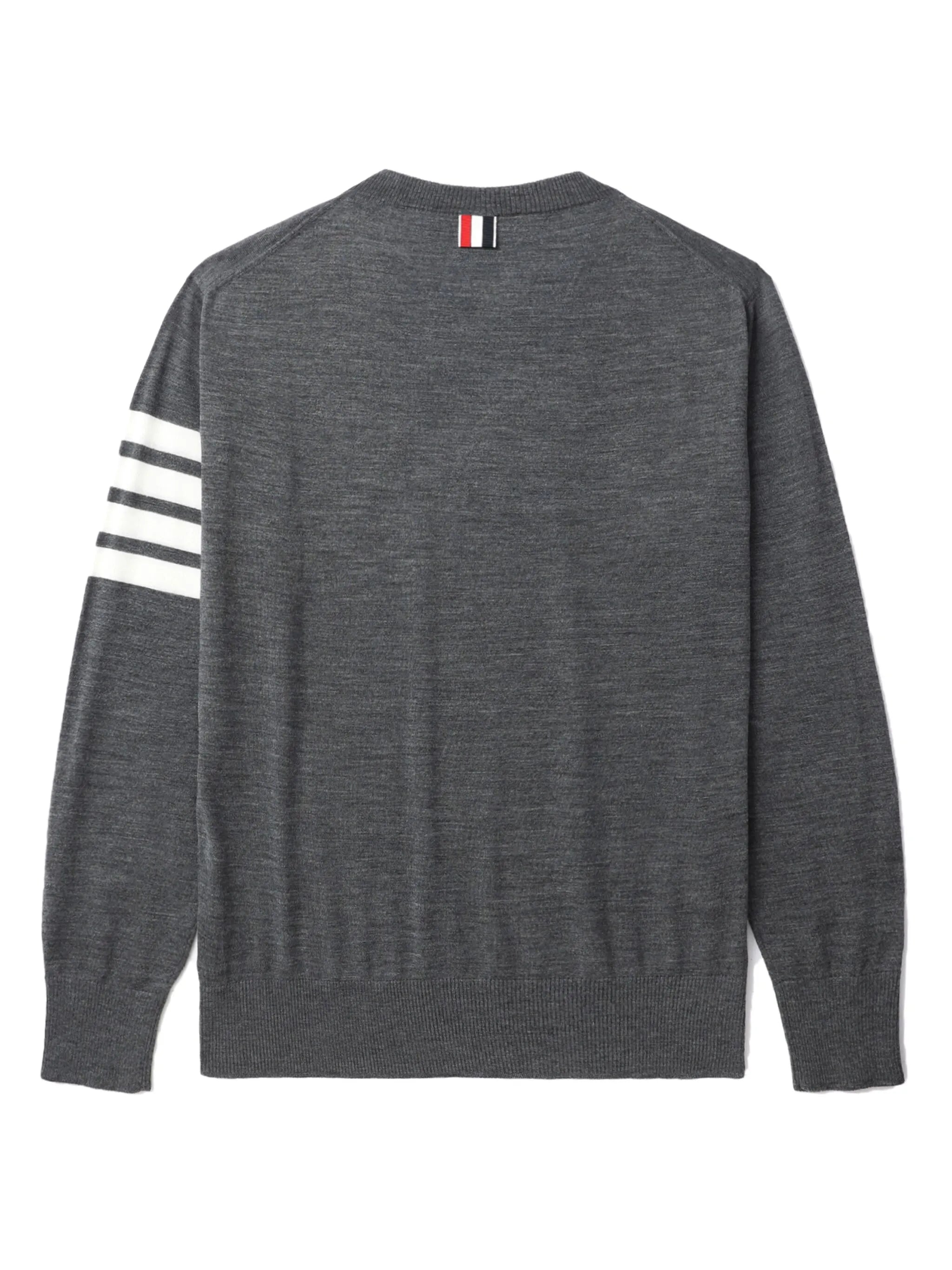 fine merino wool 4-Bar pullover
