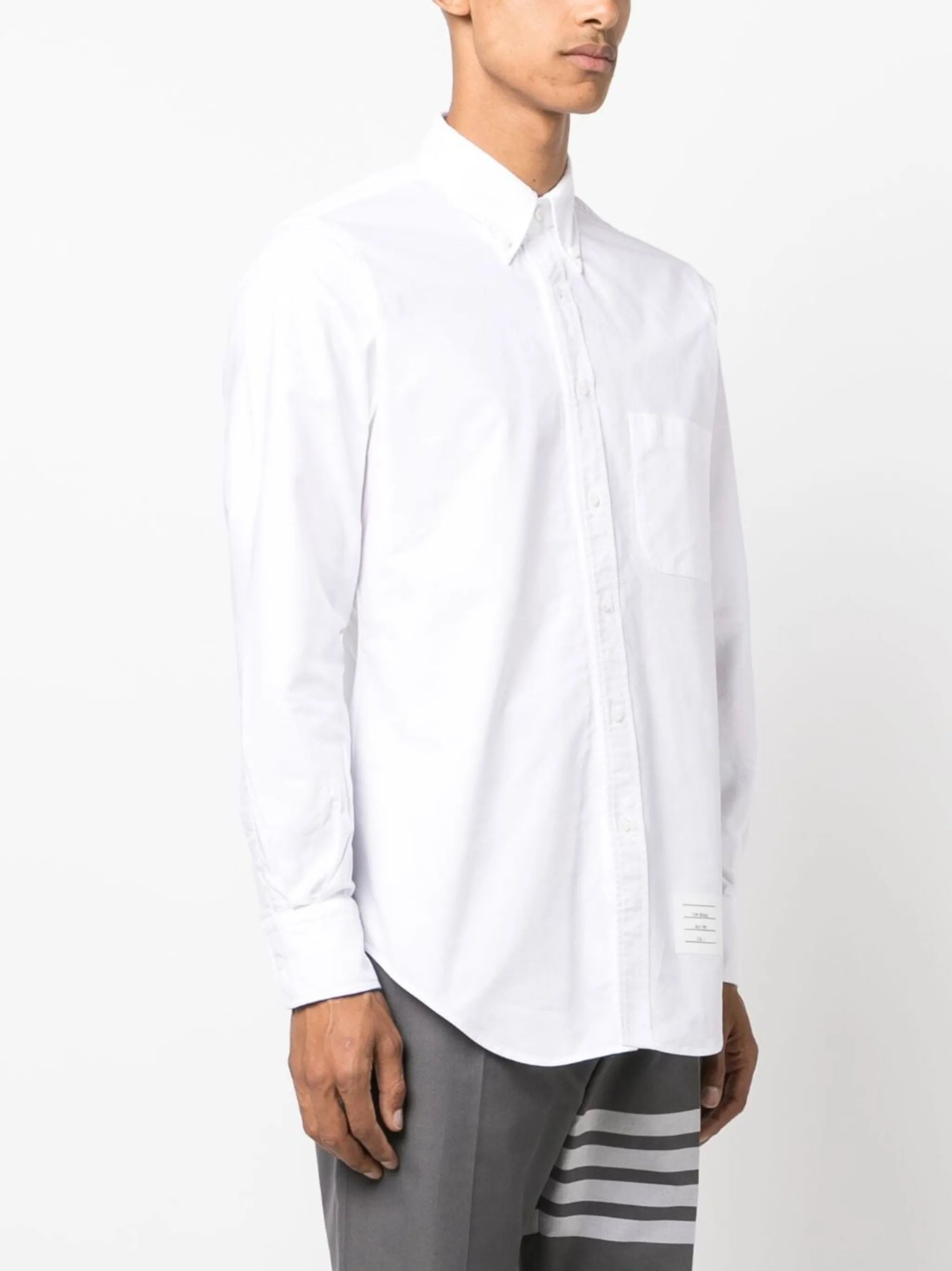Oxford Grosgrain-placket shirt