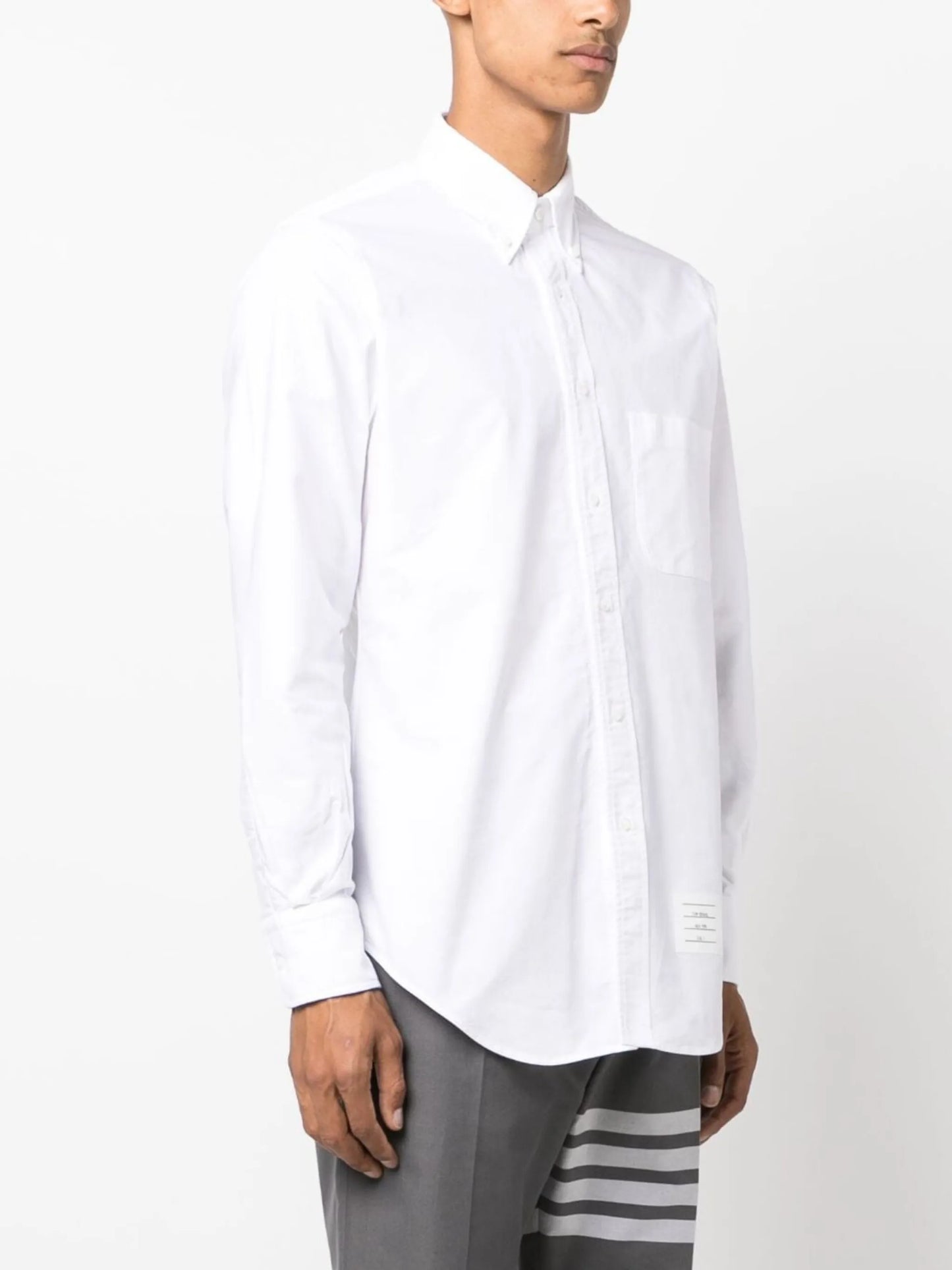 Oxford Grosgrain-placket shirt