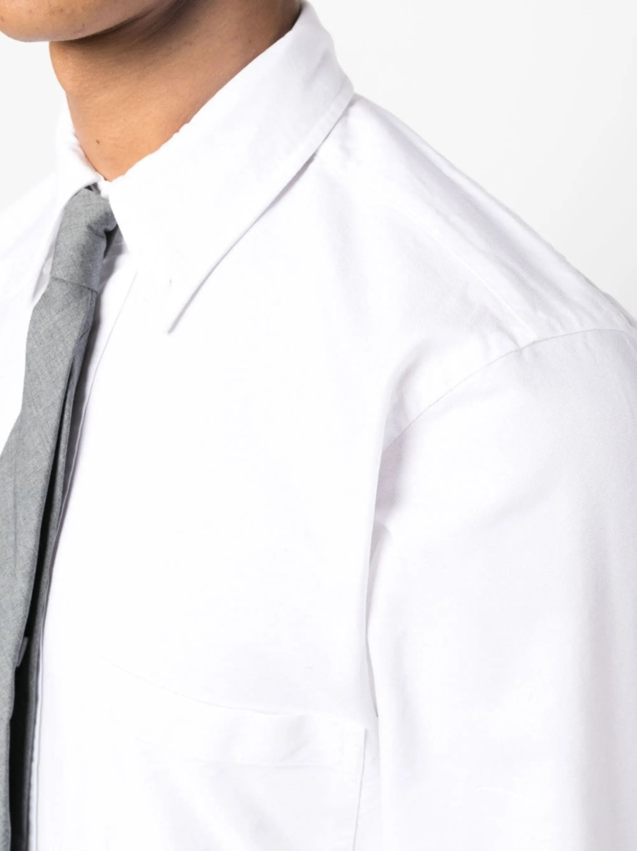 Oxford Grosgrain-placket shirt