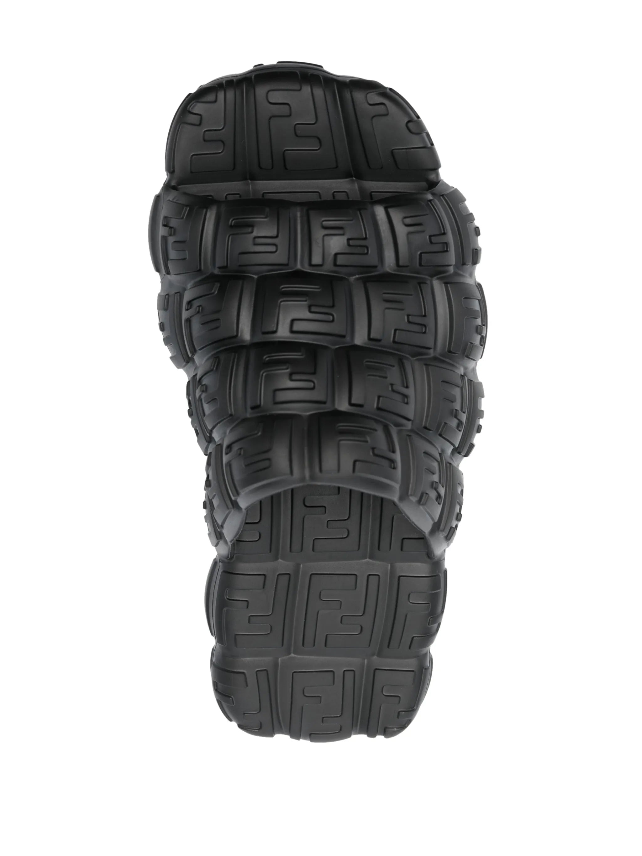 debossed-logo slip-on slides