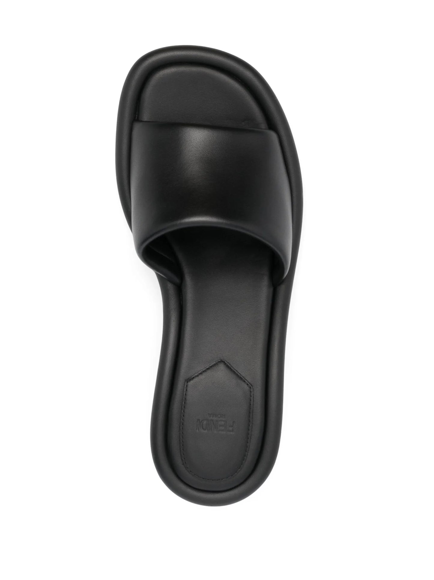 55mm leather logo-detail sandals