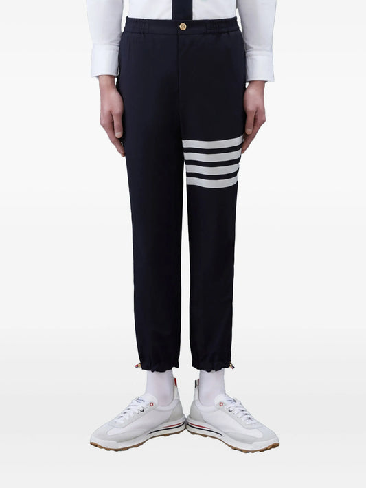 4-Bar elasticated ankle trousers
