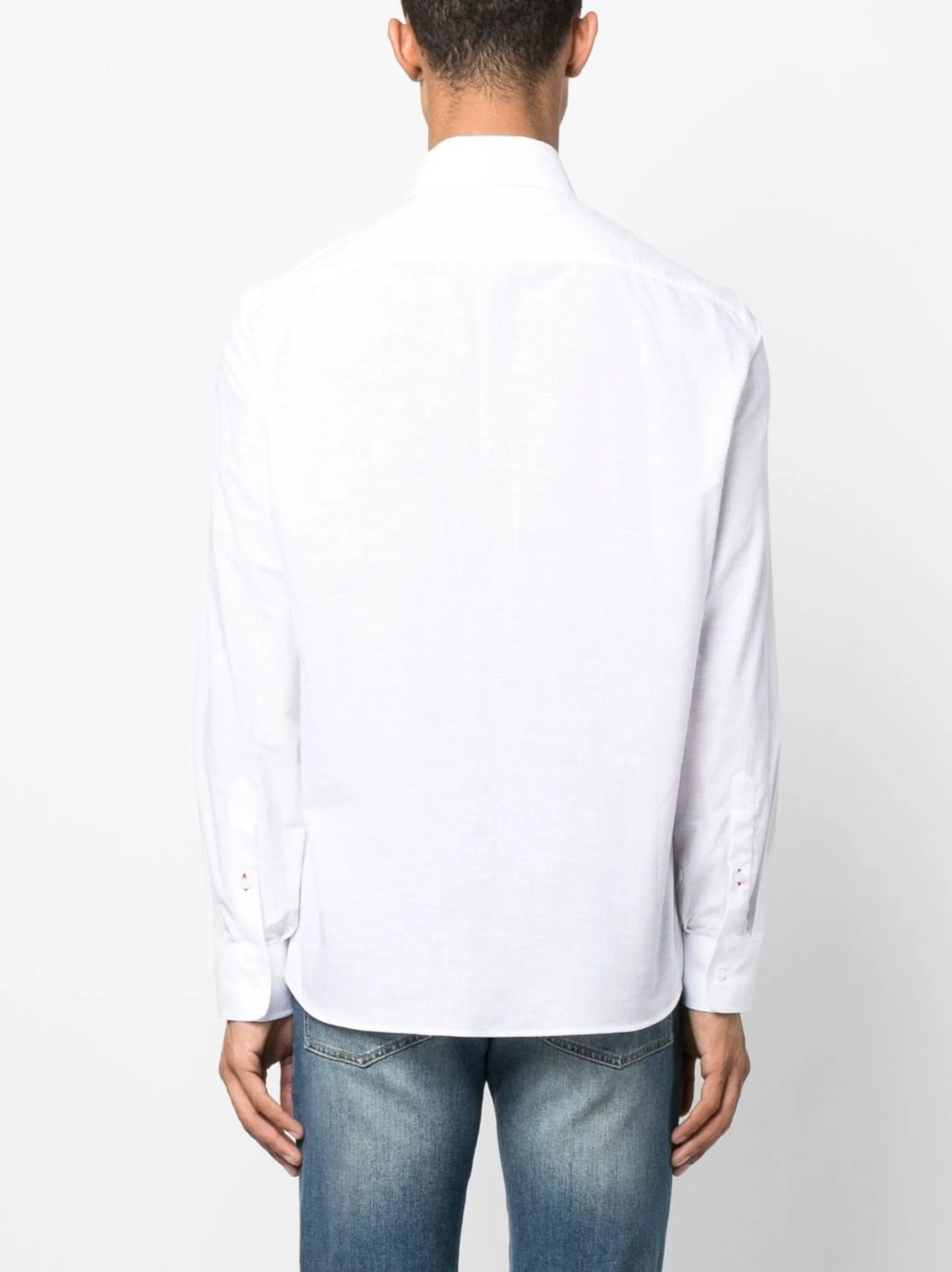 long-sleeve cotton shirt