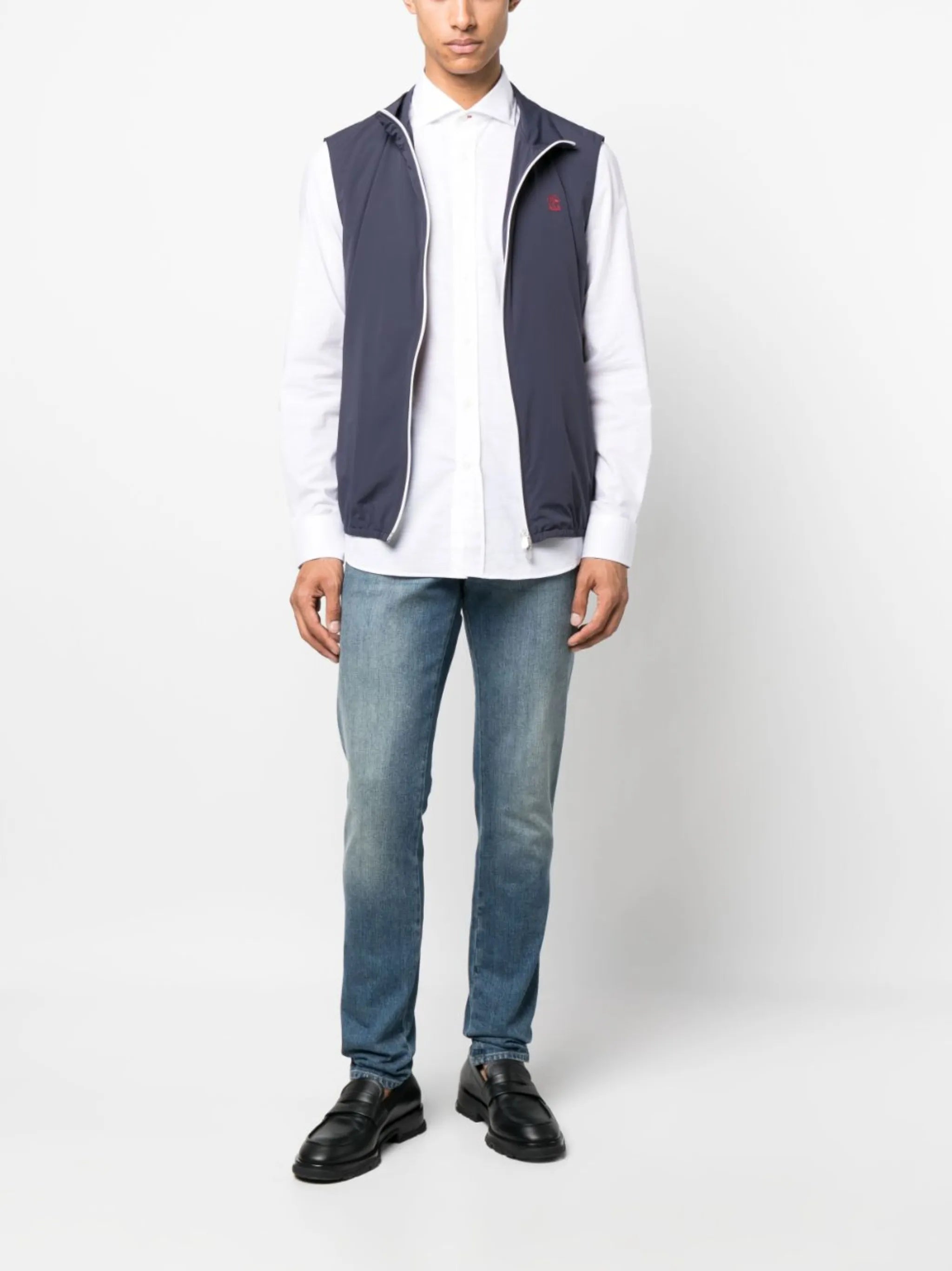 long-sleeve cotton shirt