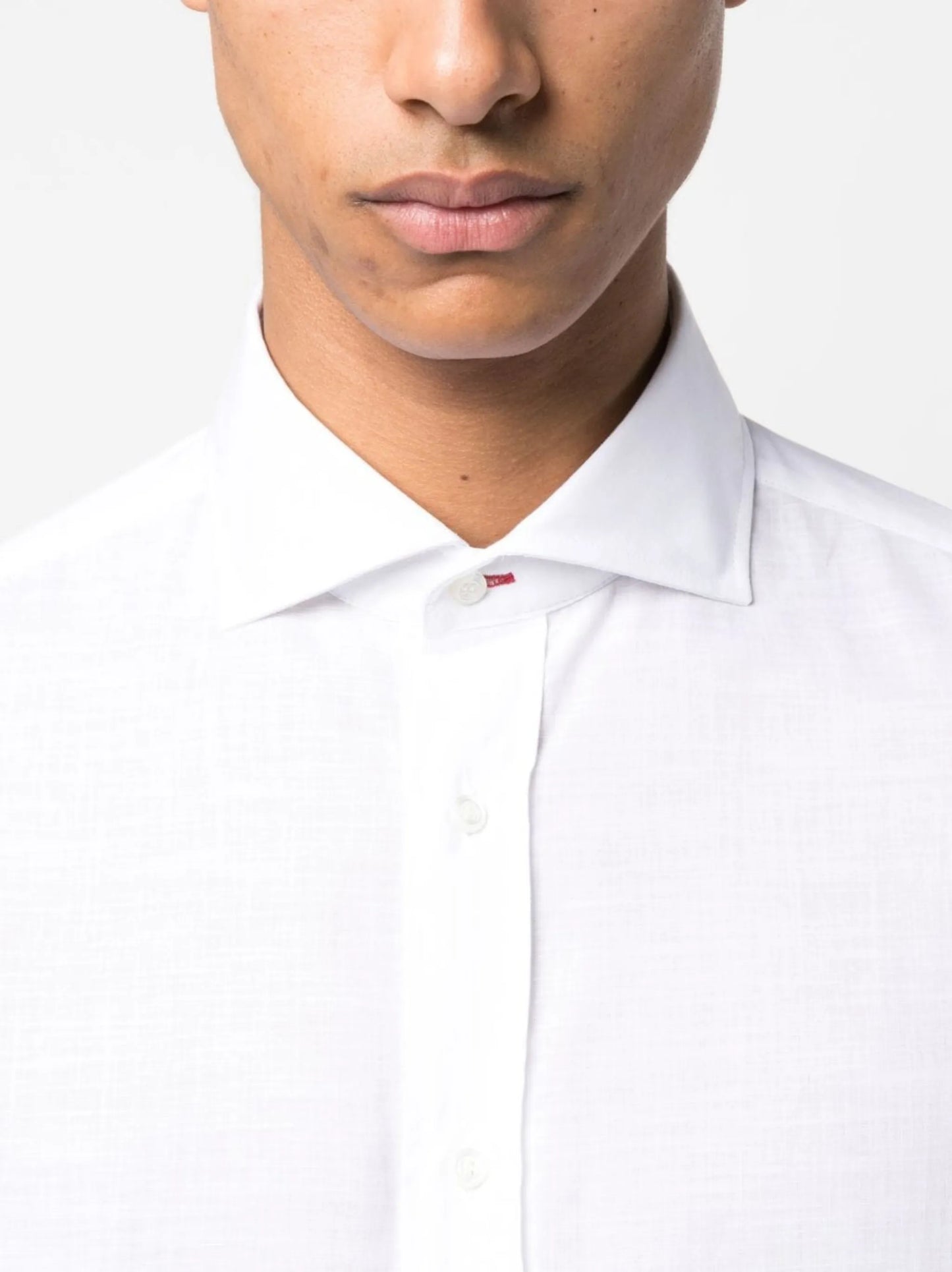 long-sleeve cotton shirt