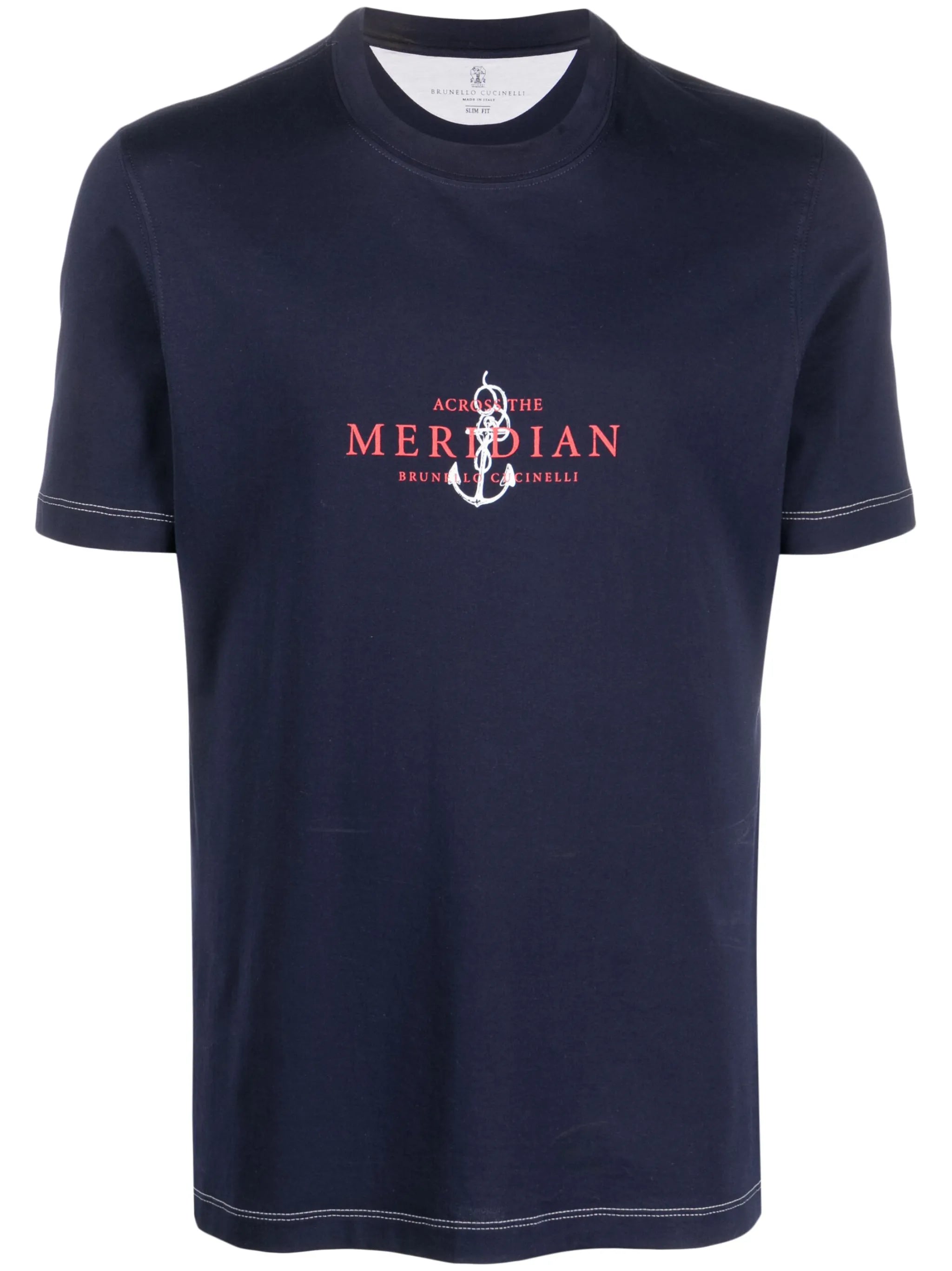 logo-print cotton T-shirt