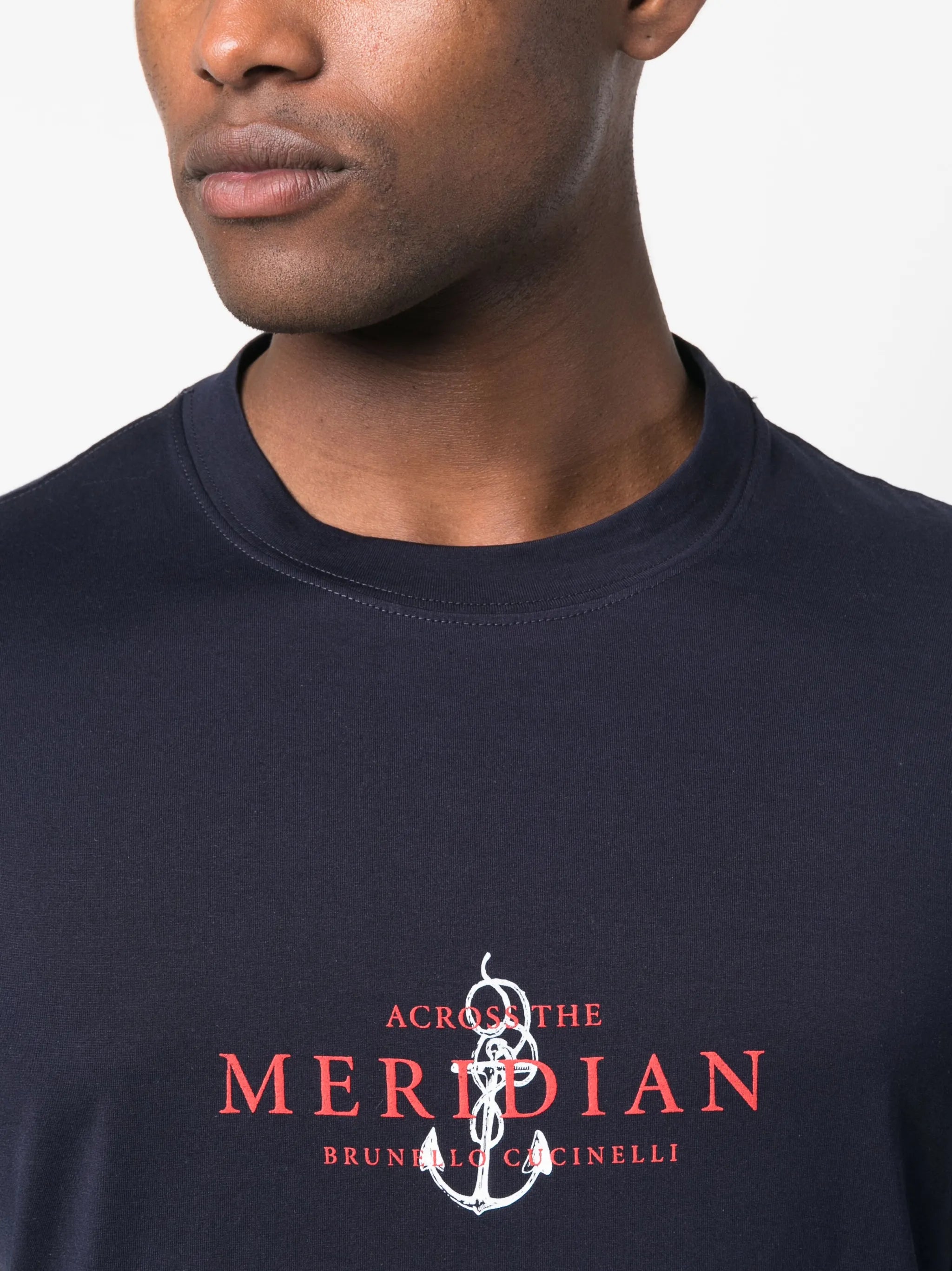 logo-print cotton T-shirt