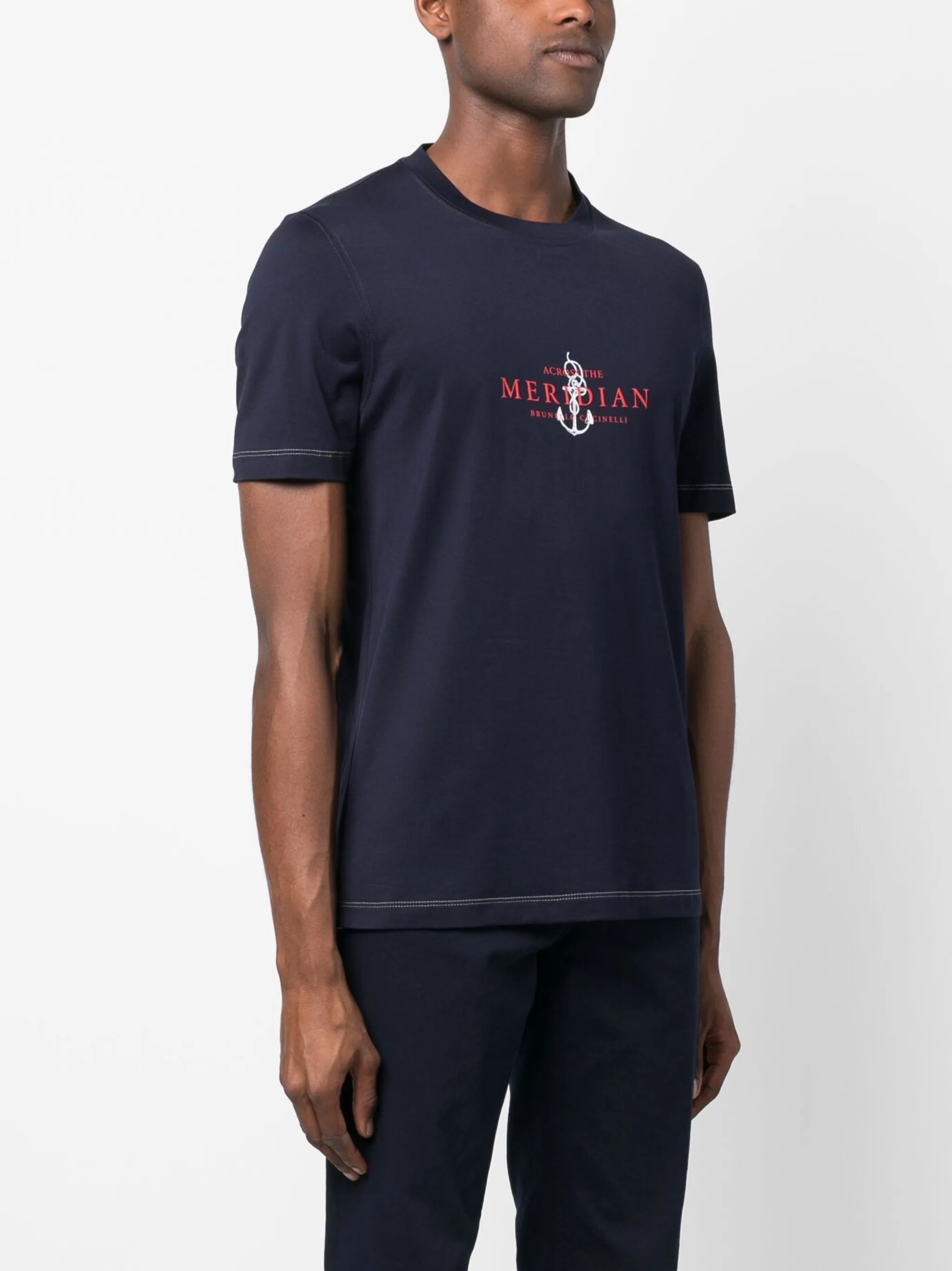 logo-print cotton T-shirt