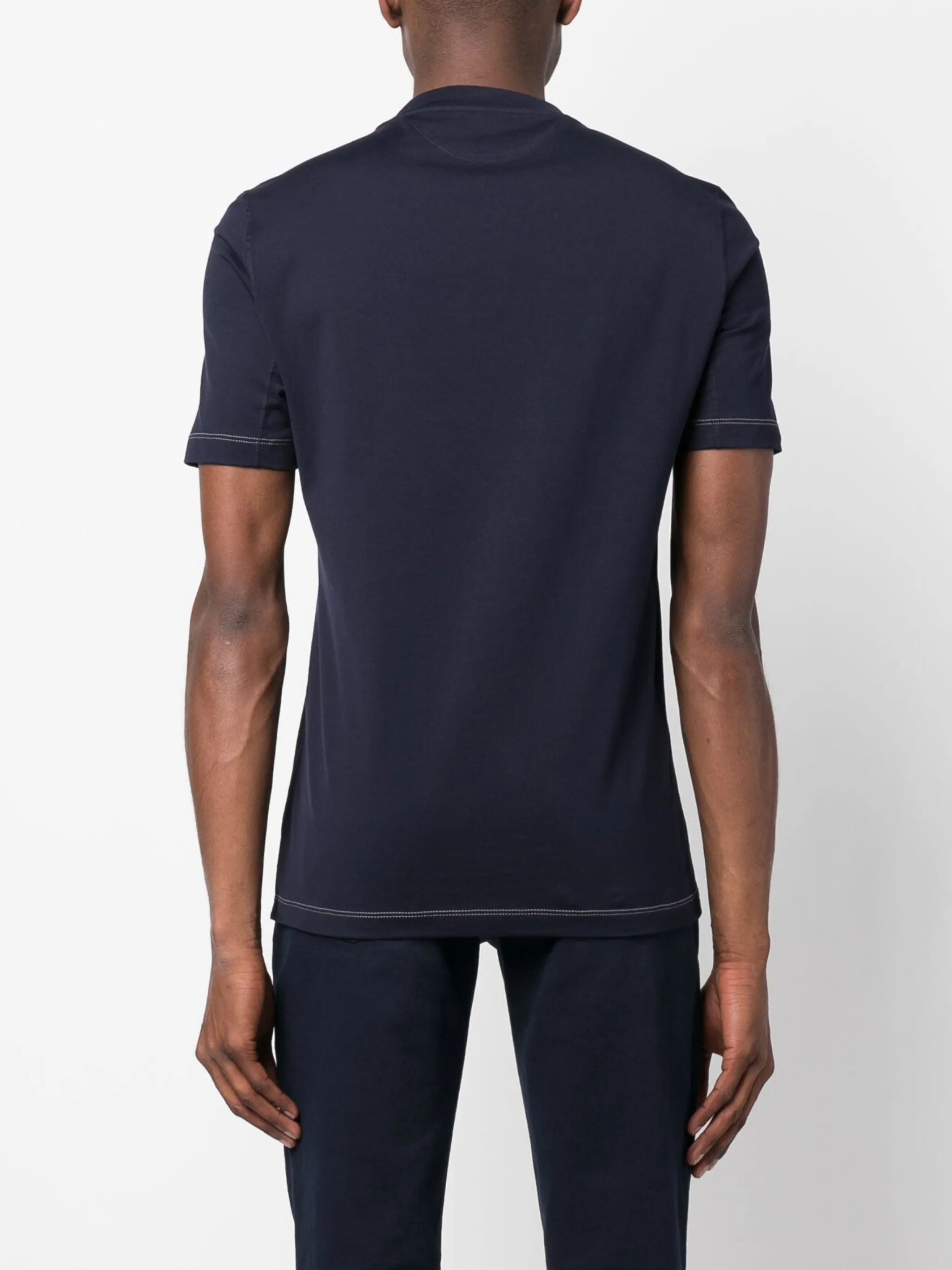 logo-print cotton T-shirt